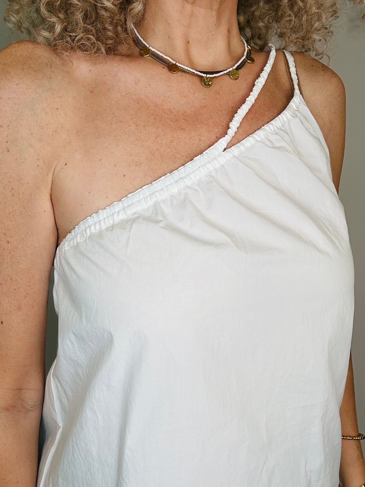 One-Shoulder Top - Size M