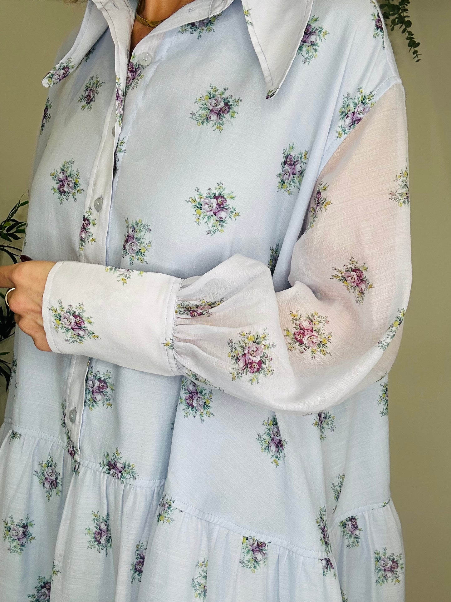 Short Floral Dress - Size S/M