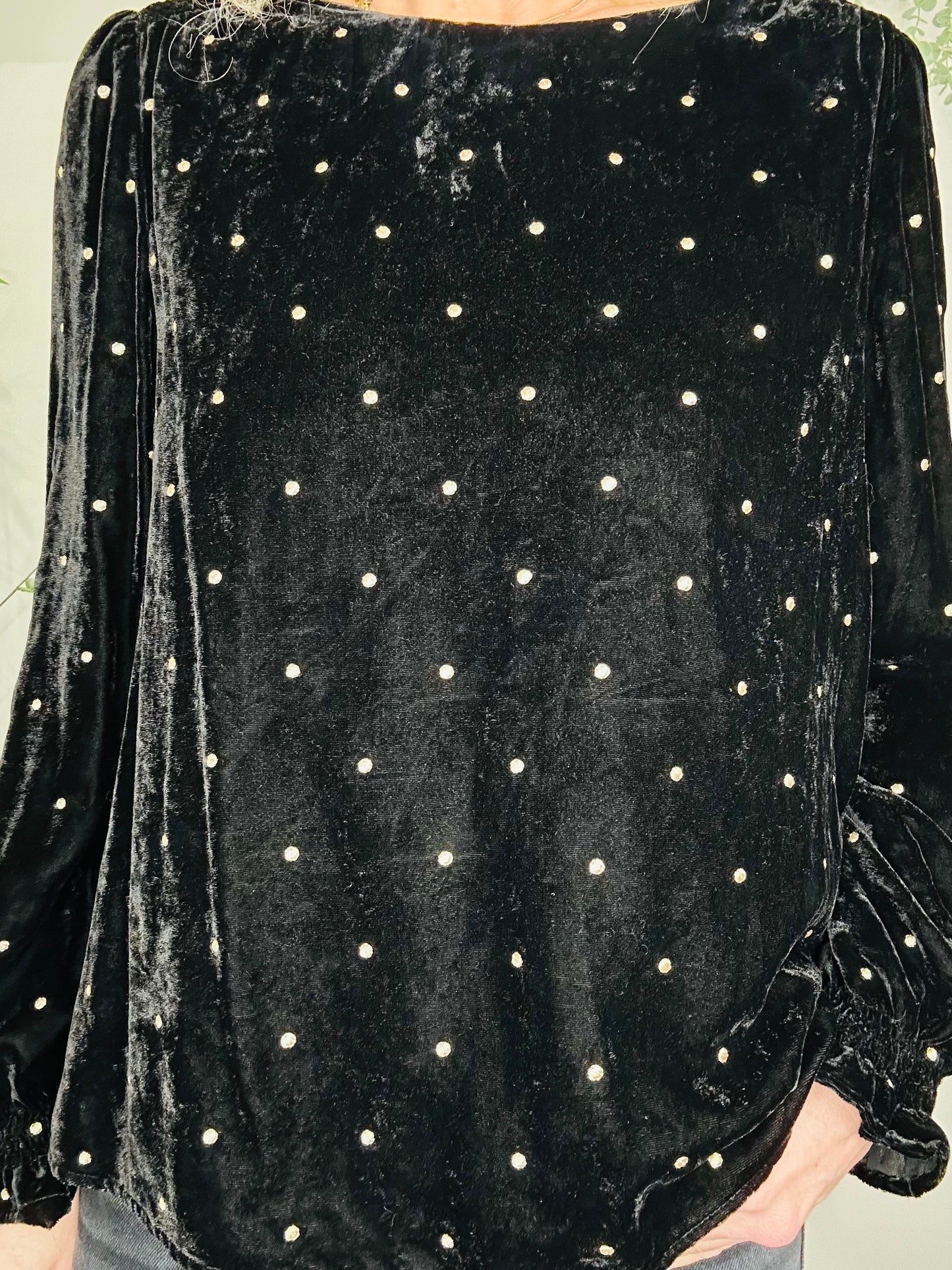 Velvet Top - Size 40