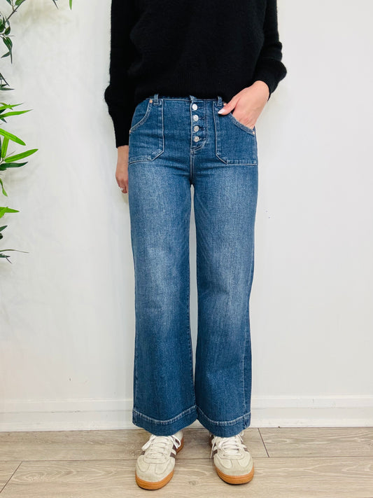 Anessa Patch Pocket Jeans - Size 25