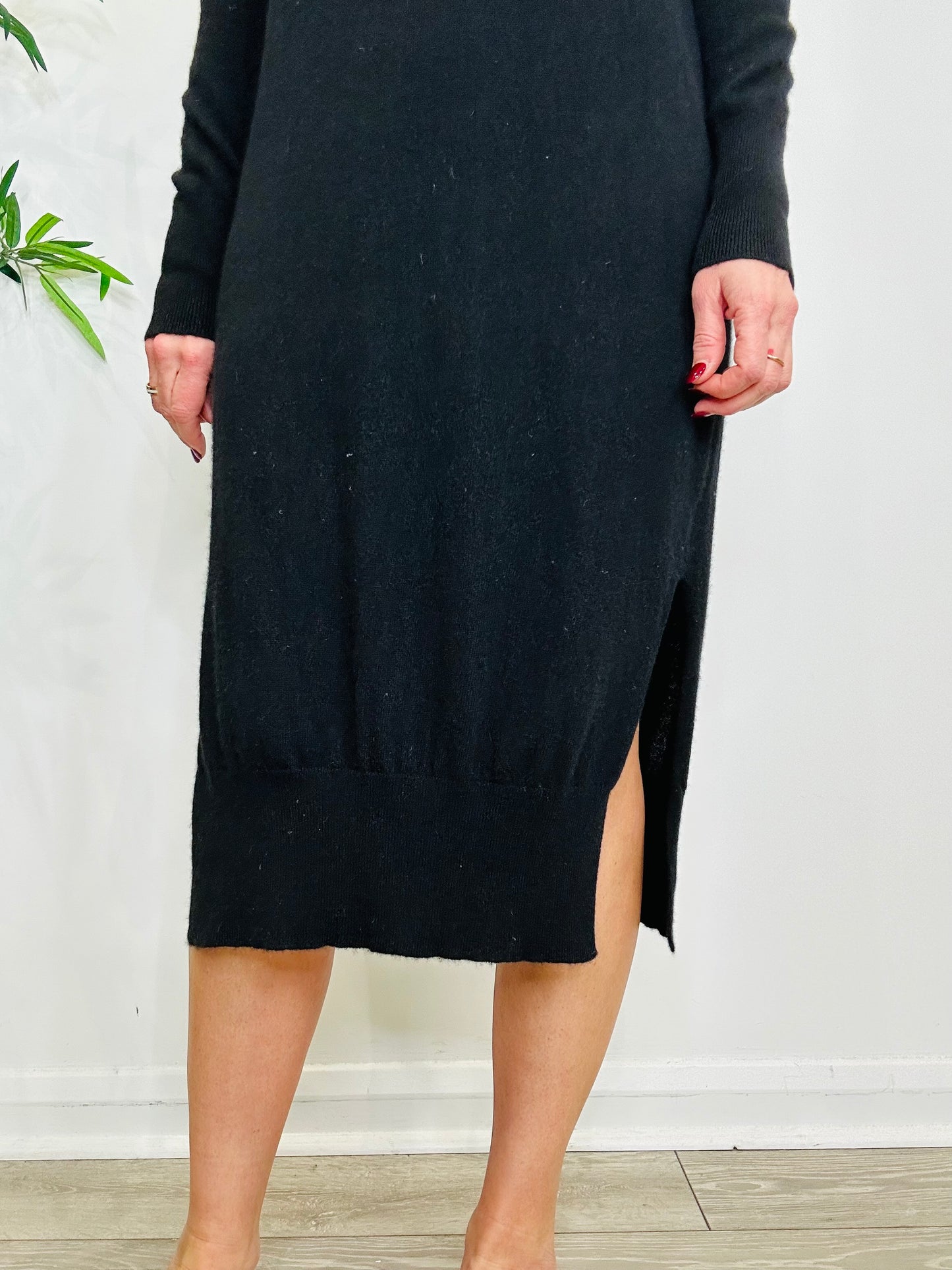 Cashmere Jumper Dress - Size M