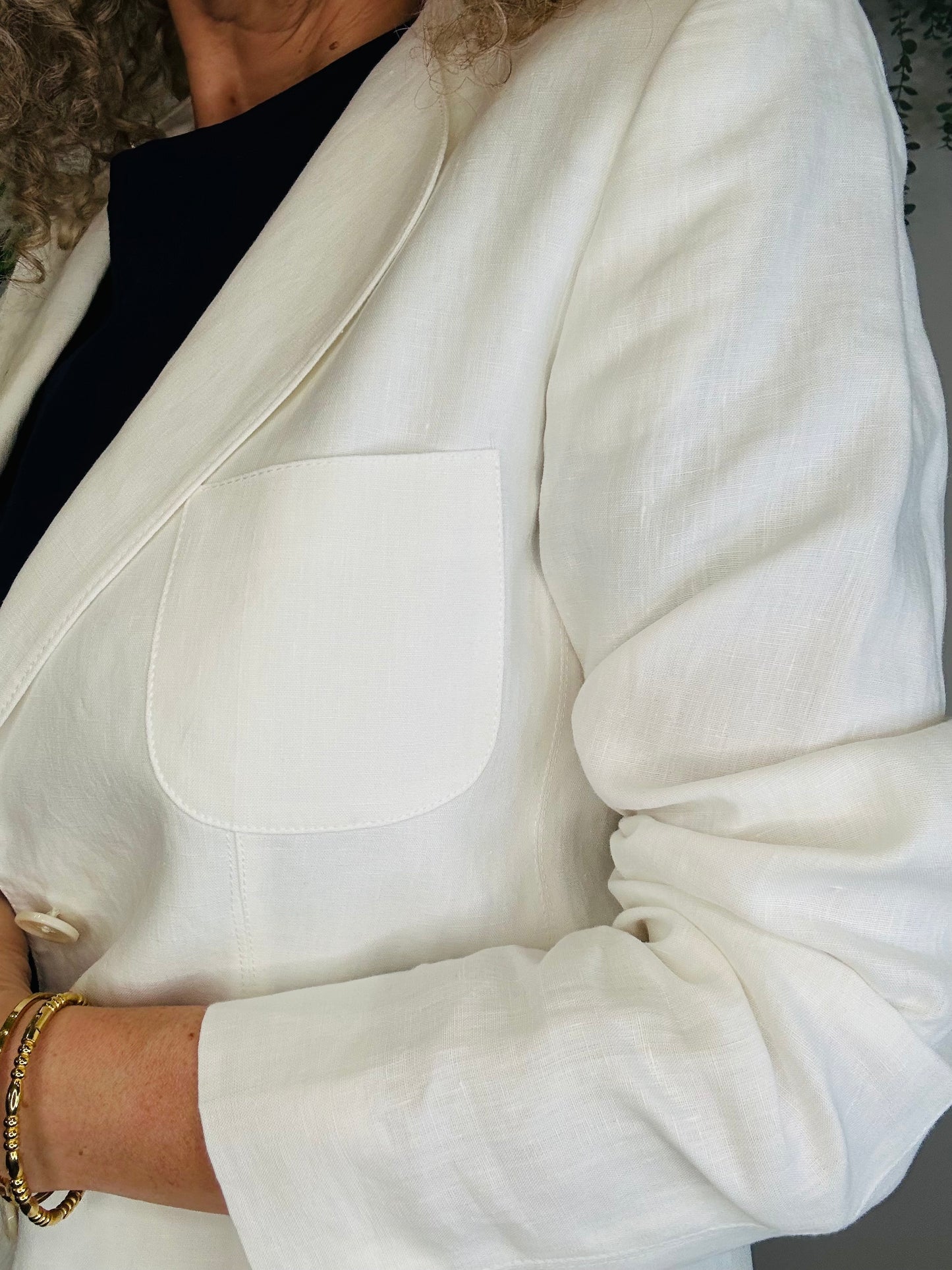 Linen Jacket - Size 8