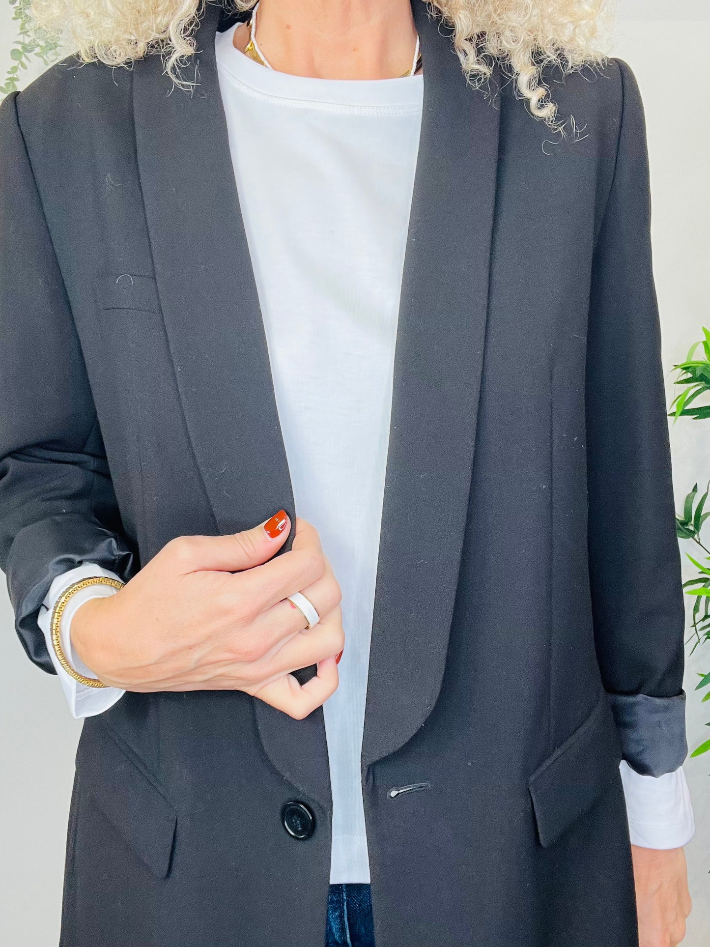 Single Breasted Blazer - Size L