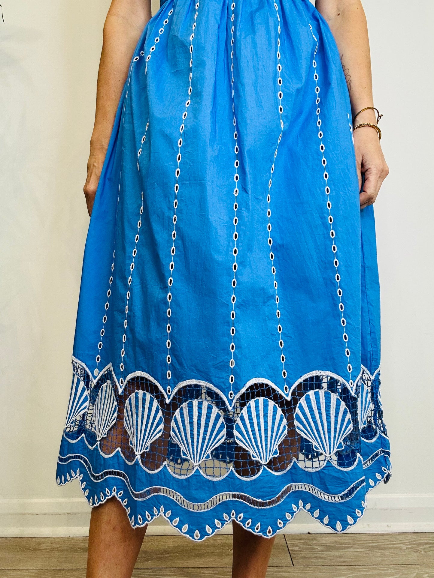 Cotton Shell Sundress - Size S