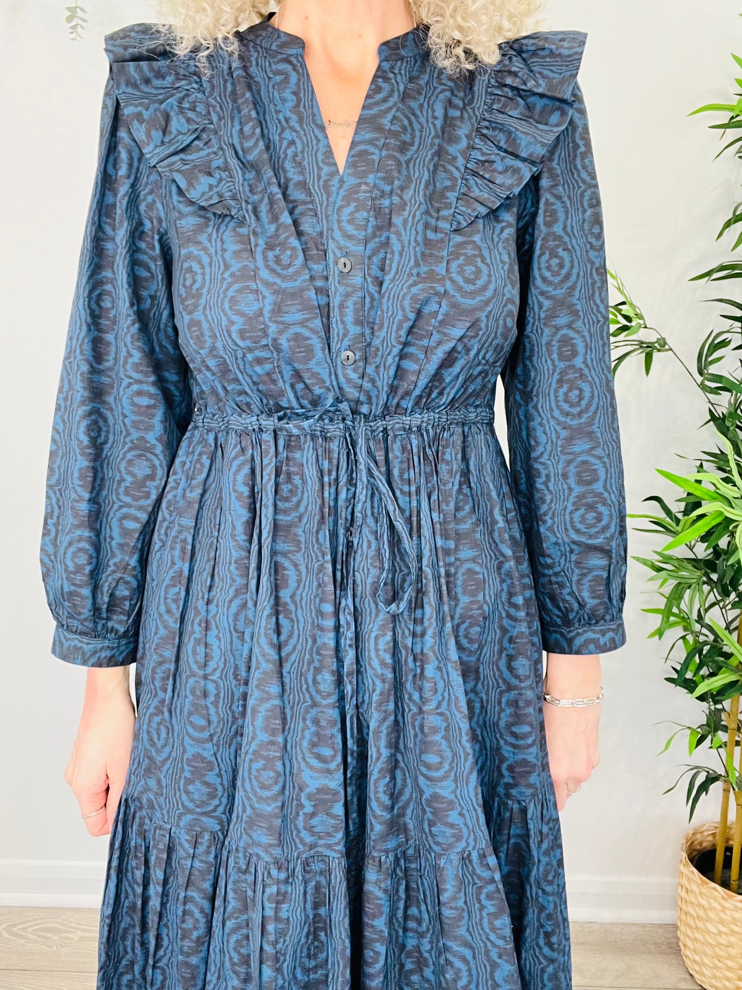 Tiered Cotton Dress - Size 12