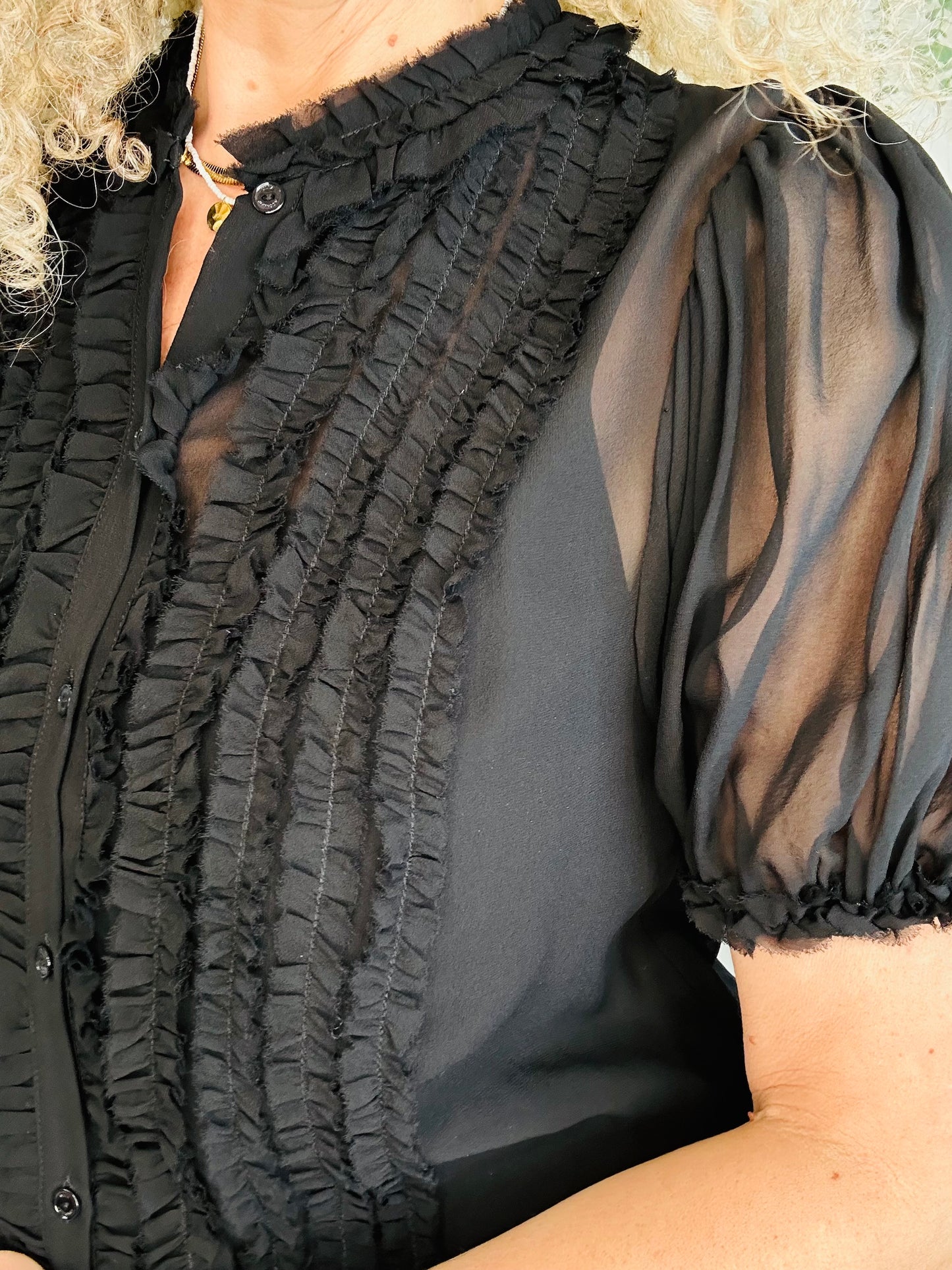 Silk Adira Blouse - Size 8