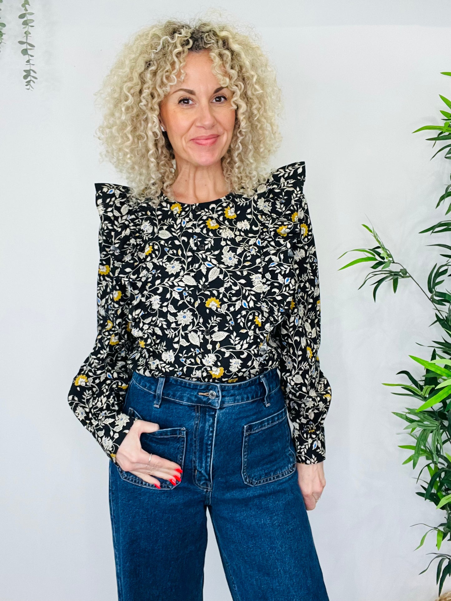 Floral Blouse - Size 44