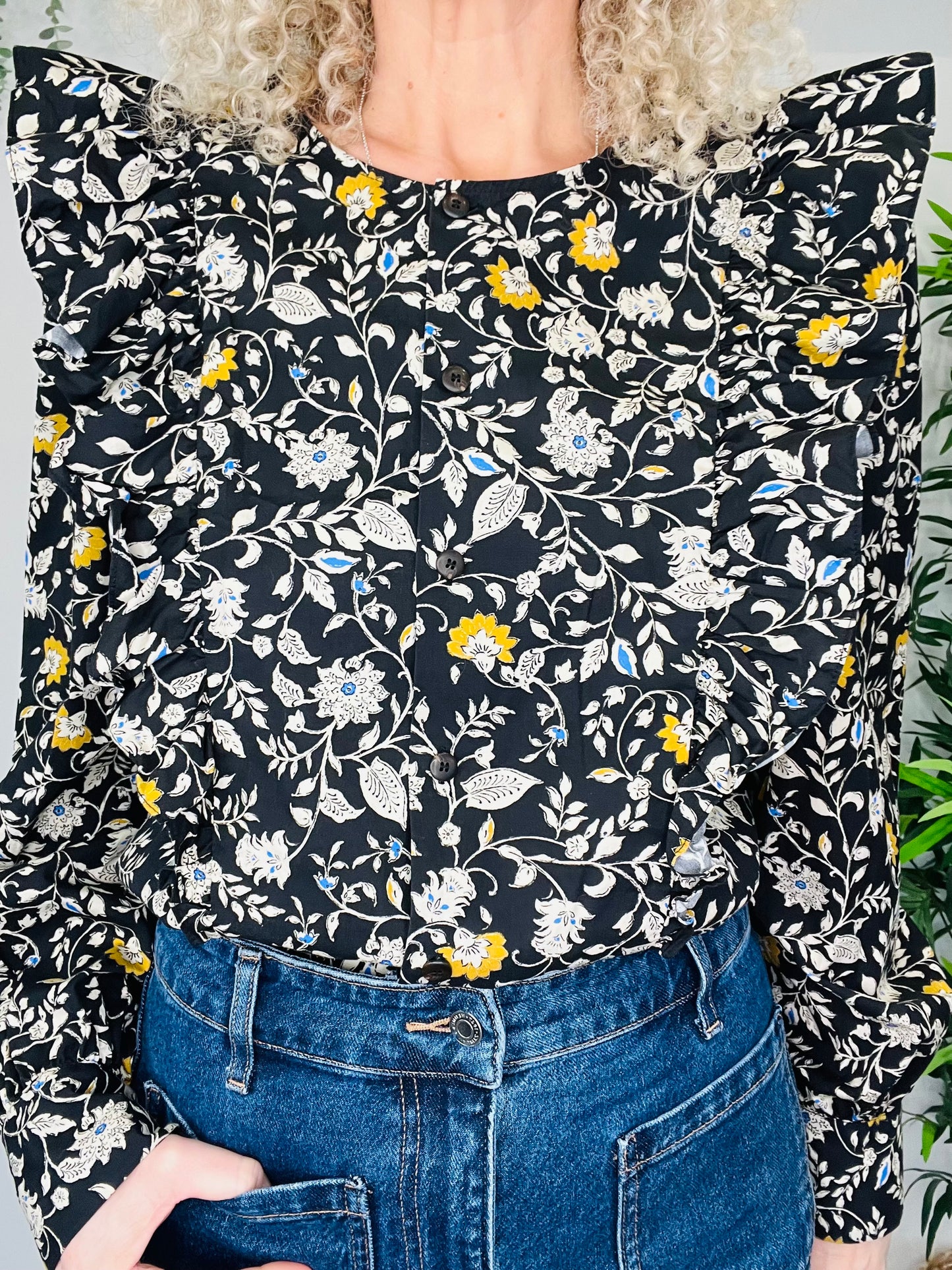 Floral Blouse - Size 44