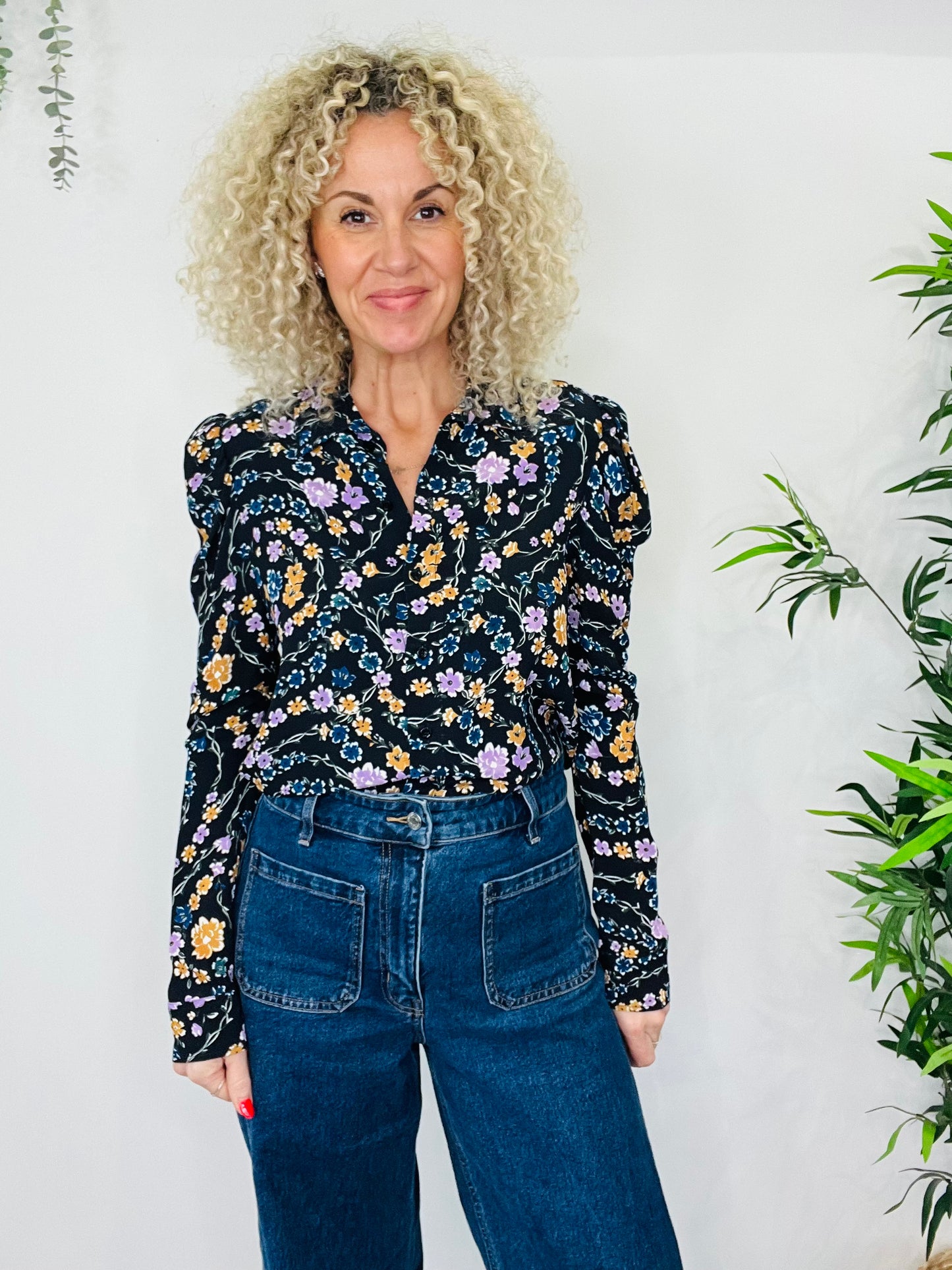 Floral Shirt - Size 40