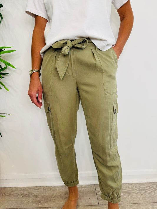 Linen Trousers - Size 8