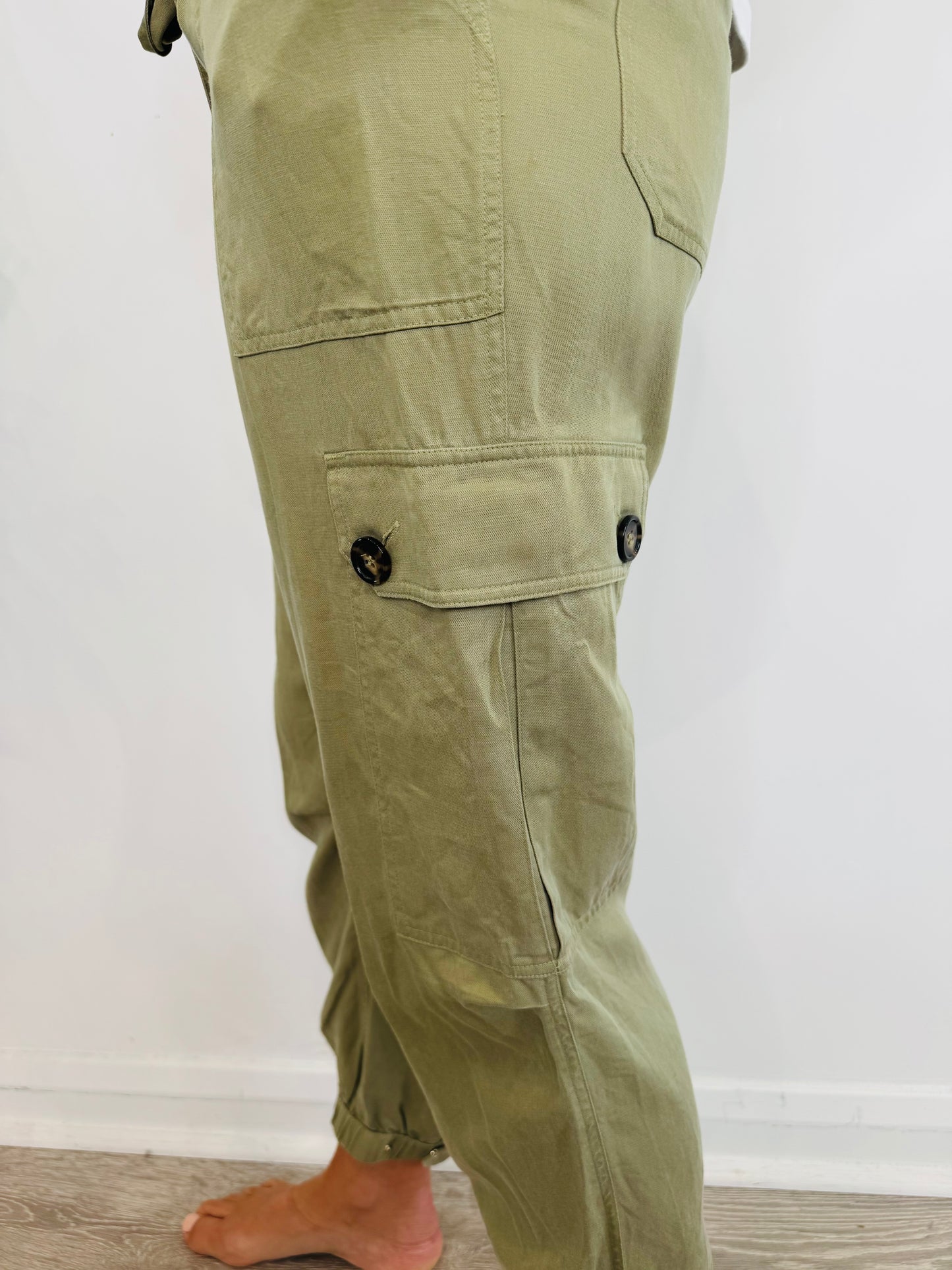 Linen Trousers - Size 8
