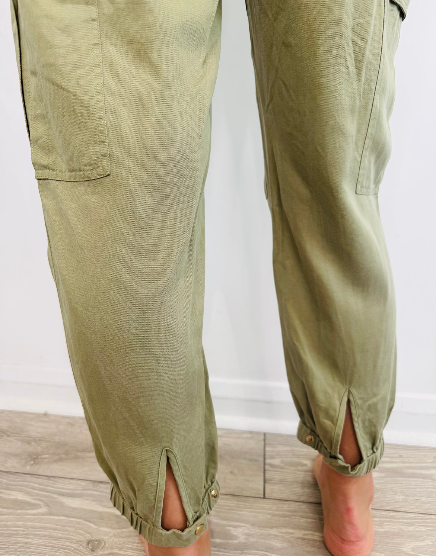 Linen Trousers - Size 8
