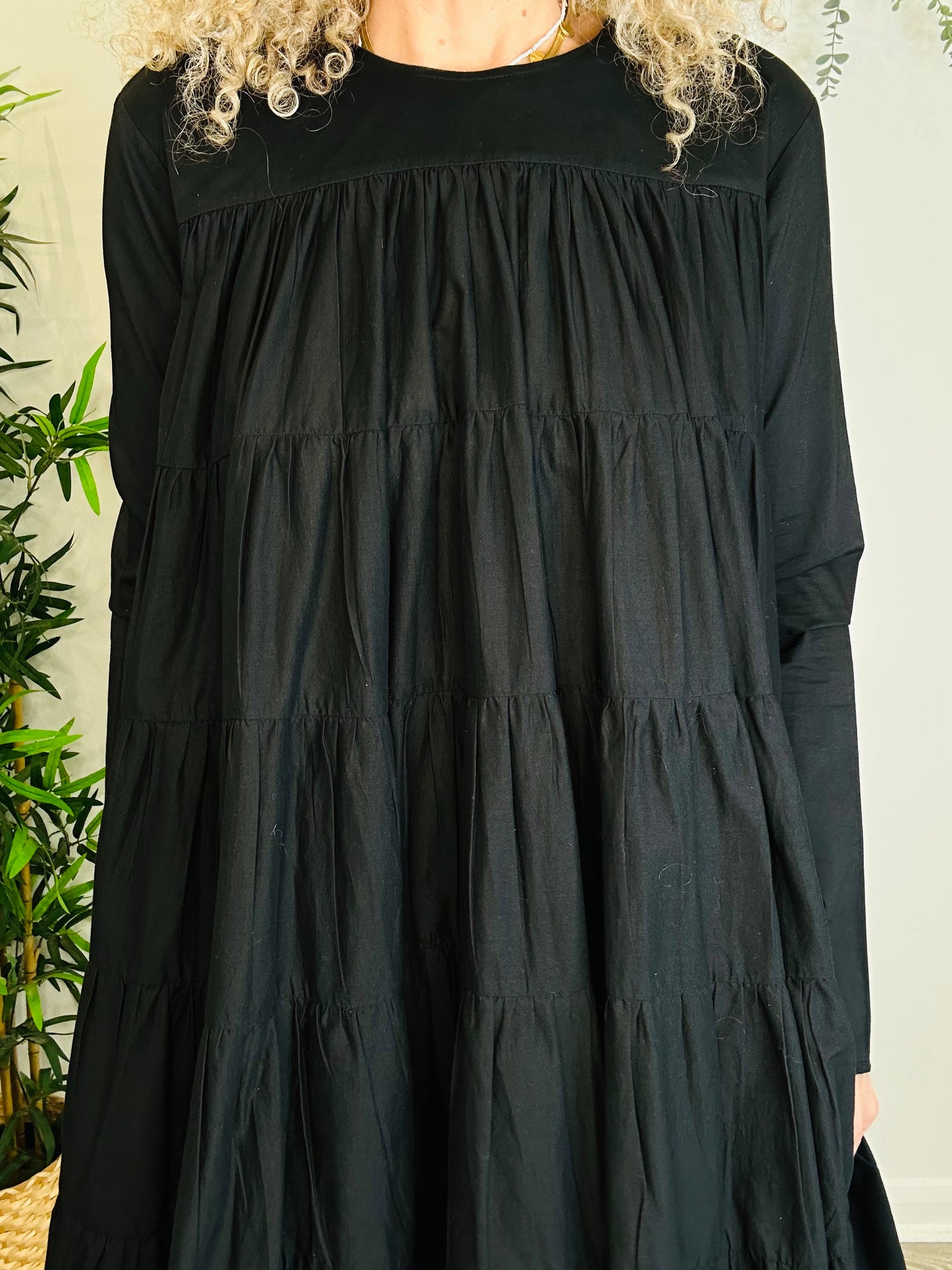 Short Tiered Dress - Size S