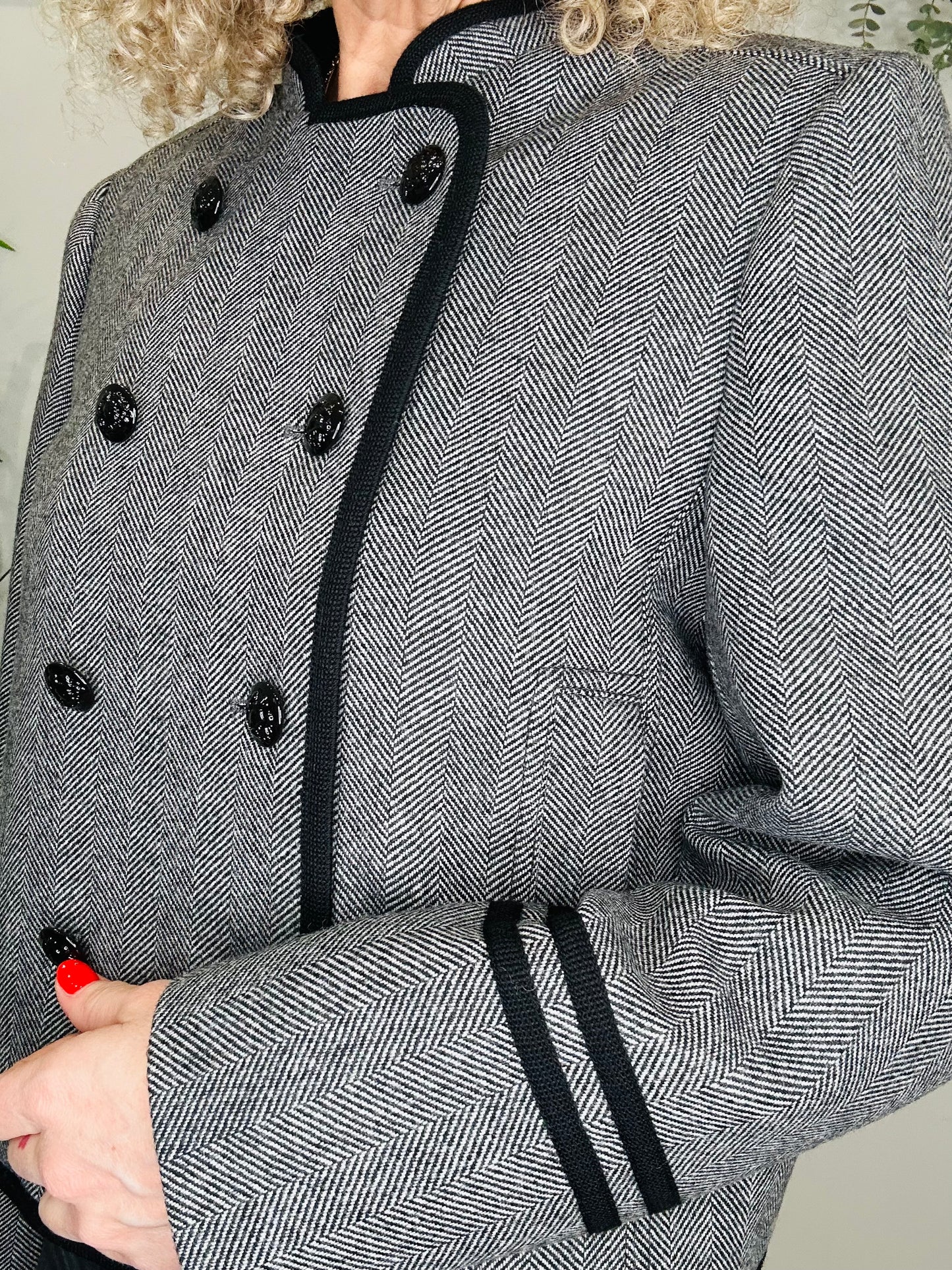 Herringbone Jacket - Size 14