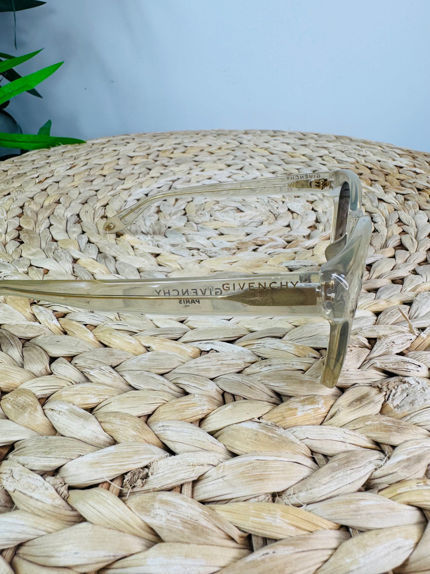 Cream Frame Sunglasses
