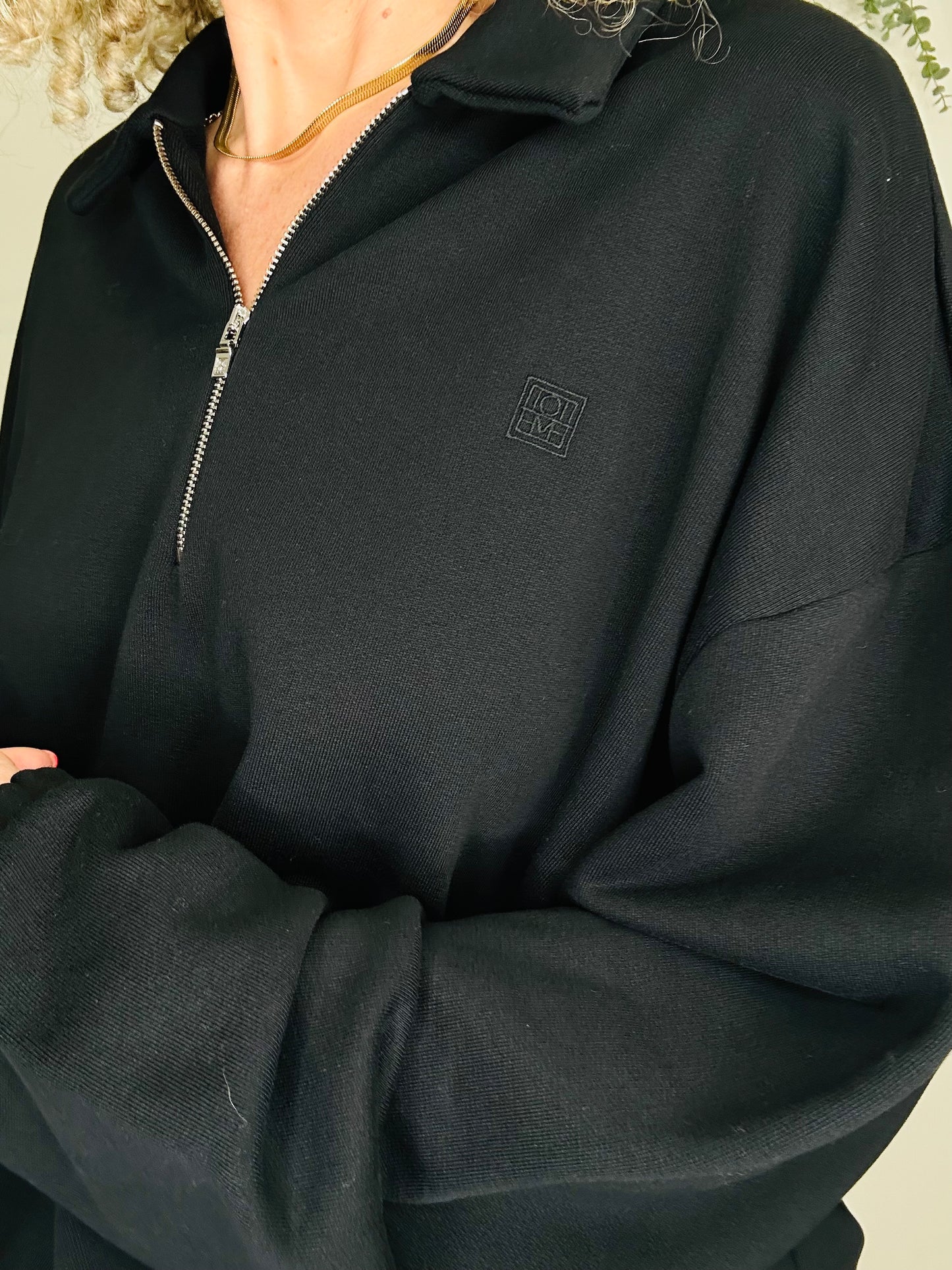 Half Zip Sweatshirt - Size M