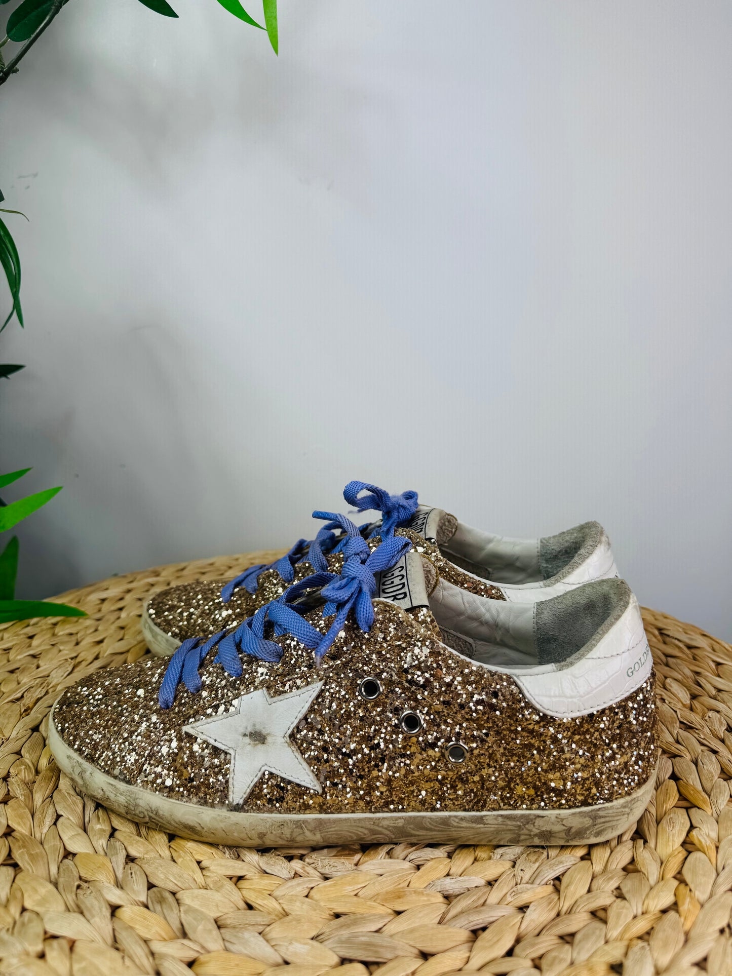 Glitter Superstar Trainers - Size 40