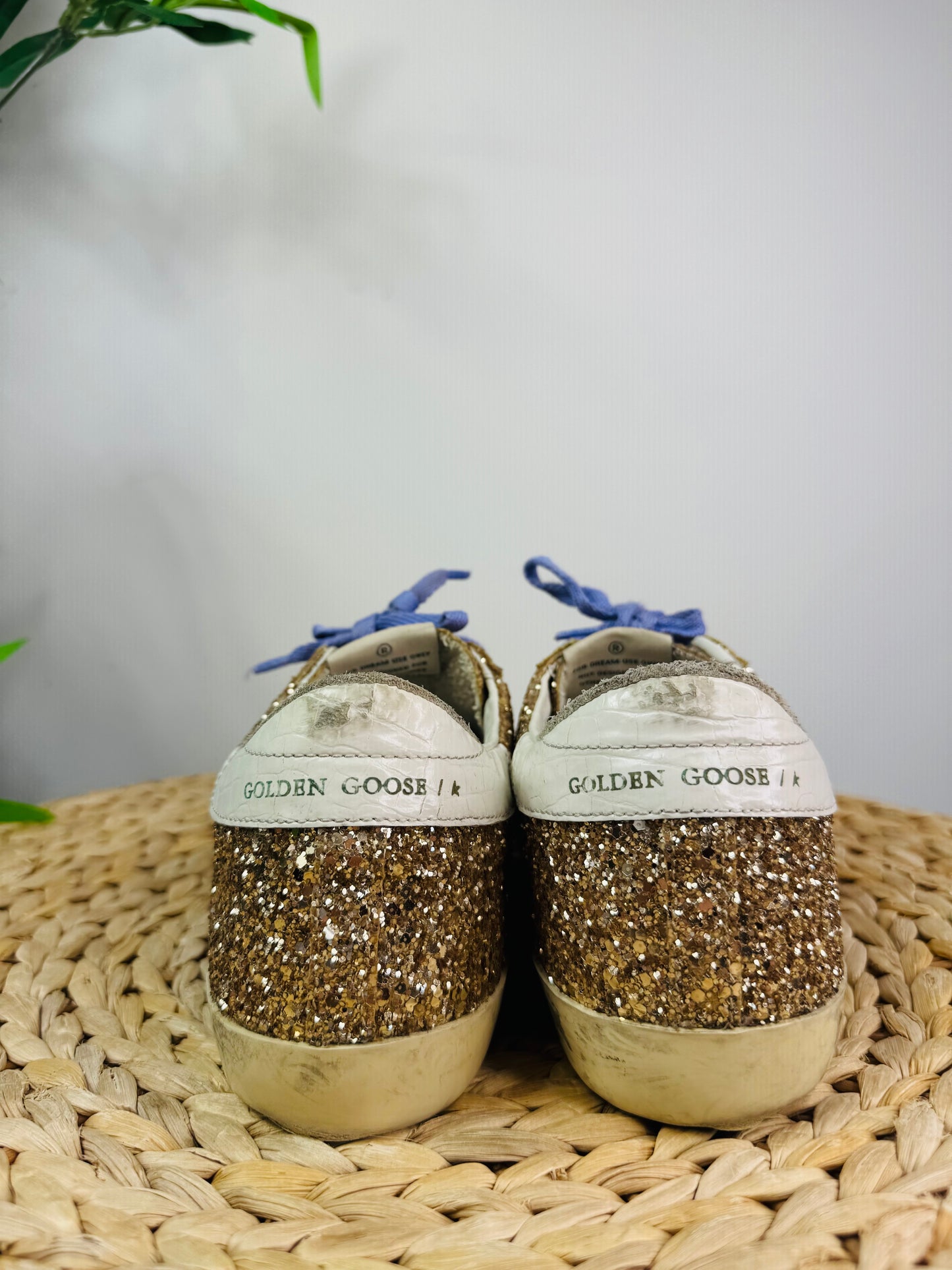 Glitter Superstar Trainers - Size 40