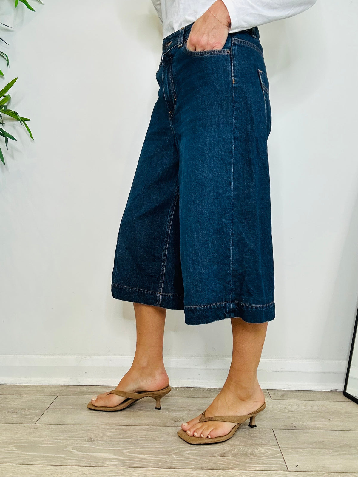 Denim Culottes - Size 29
