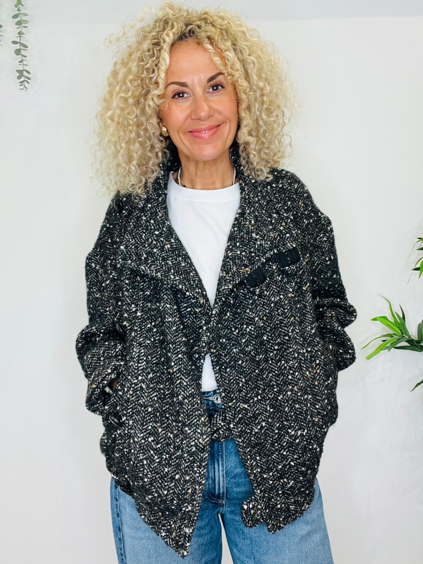 Hanis Wool Jacket - Size 36