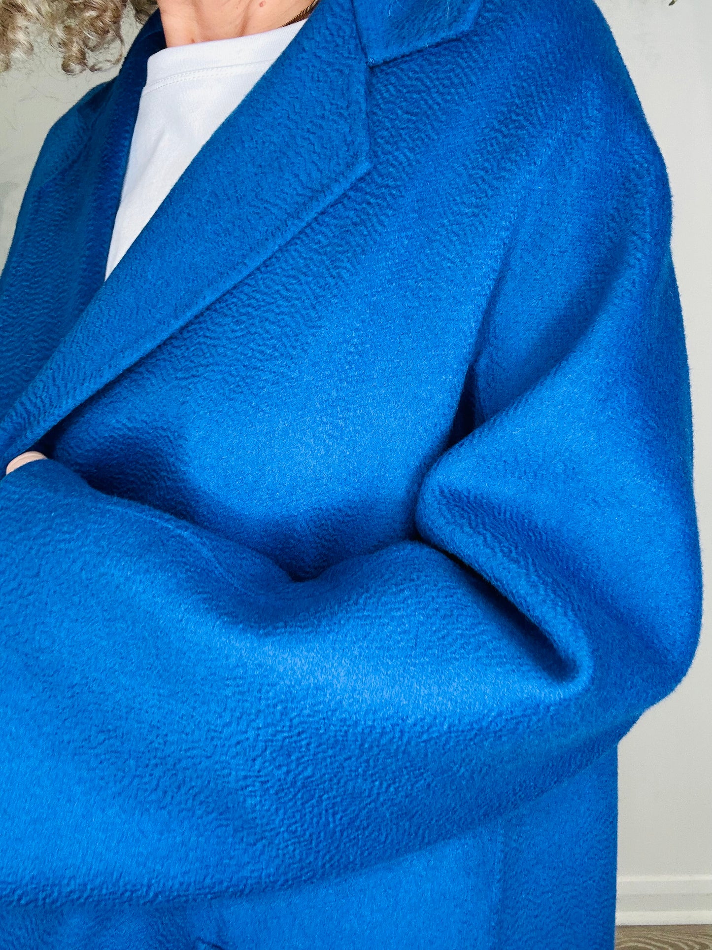 Belted Cashmere Coat - Size 12