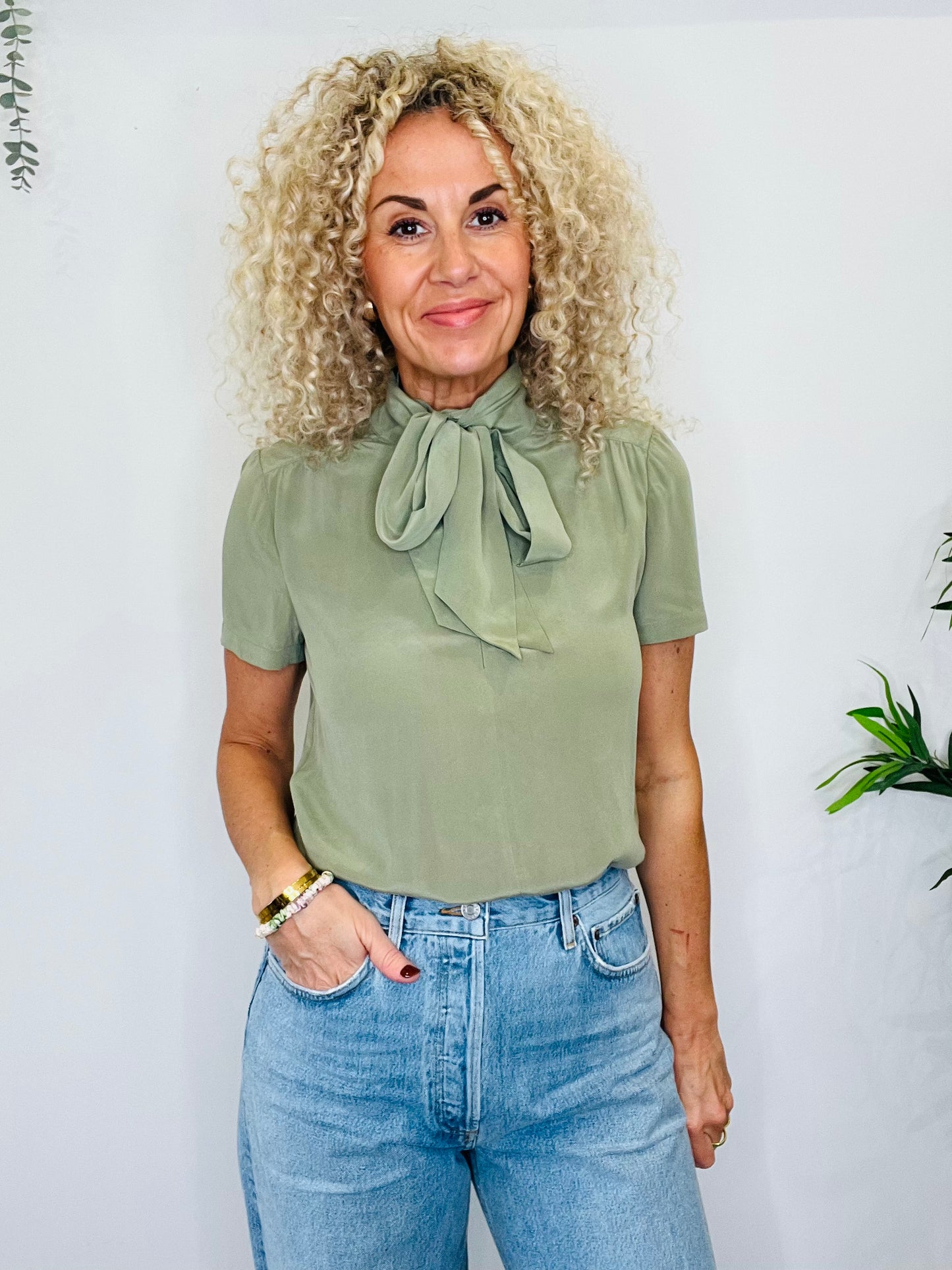 Silk Top - Size 8