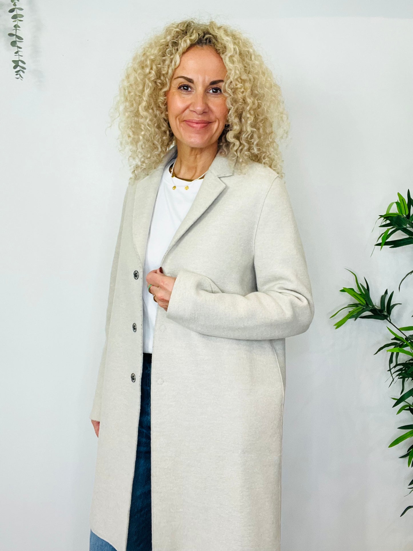 Cocoon Wool Coat - Size 44IT