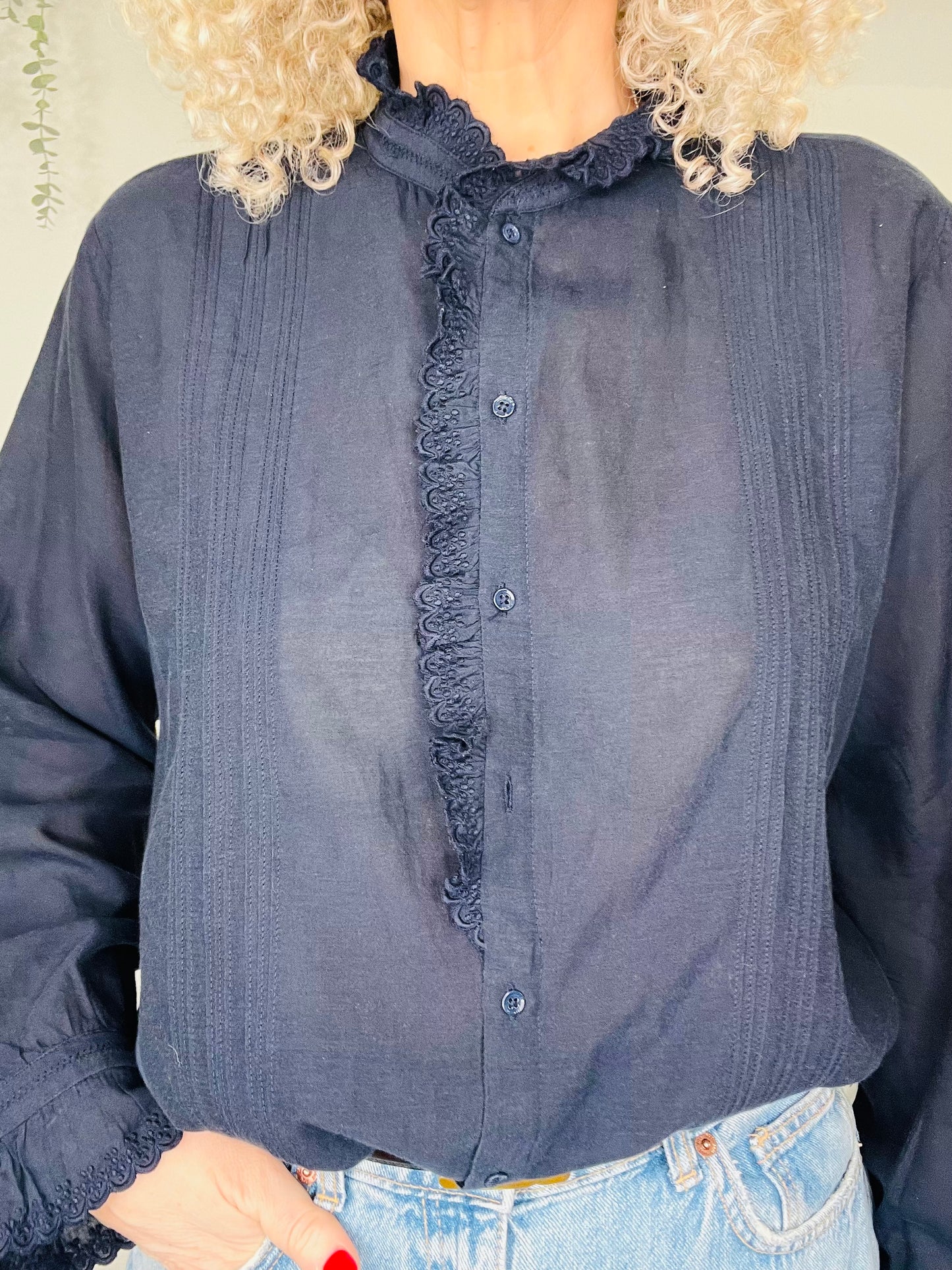Cotton Frill Blouse - Size 3