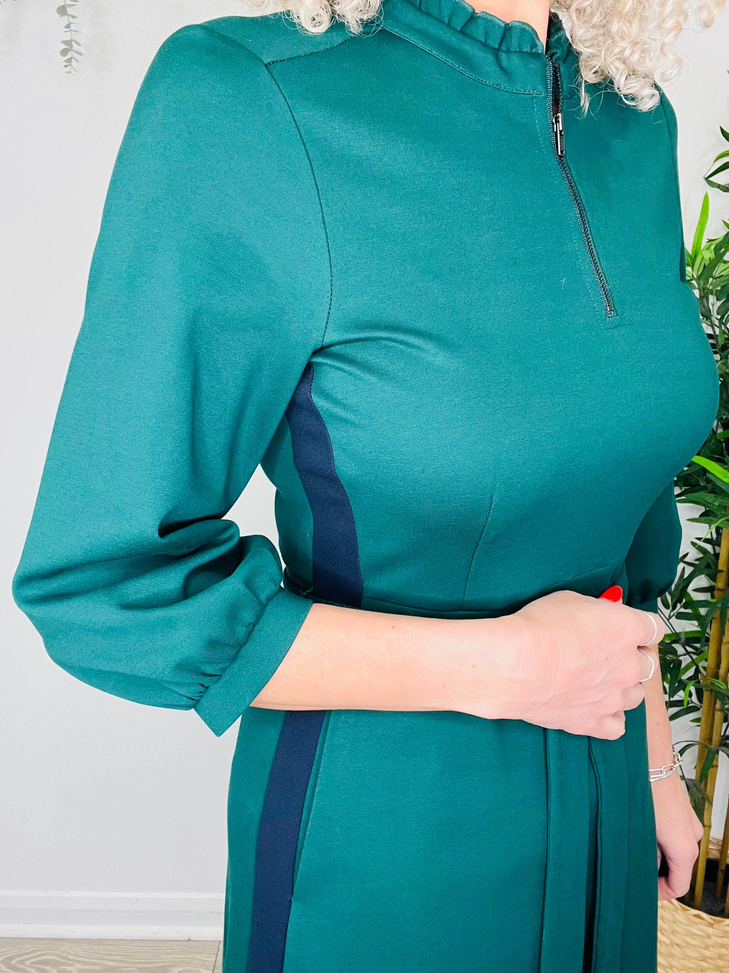 Belted Midi Dress - Size 1