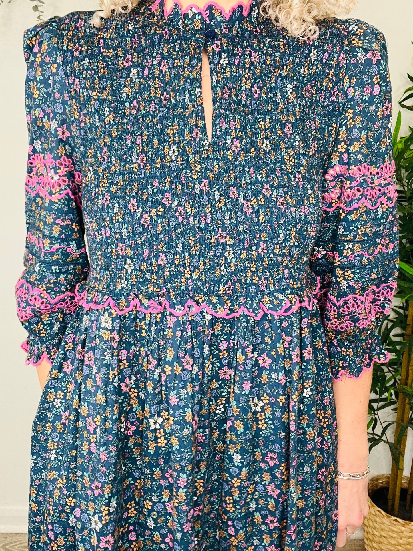 Floral Tiered Dress - Size 3