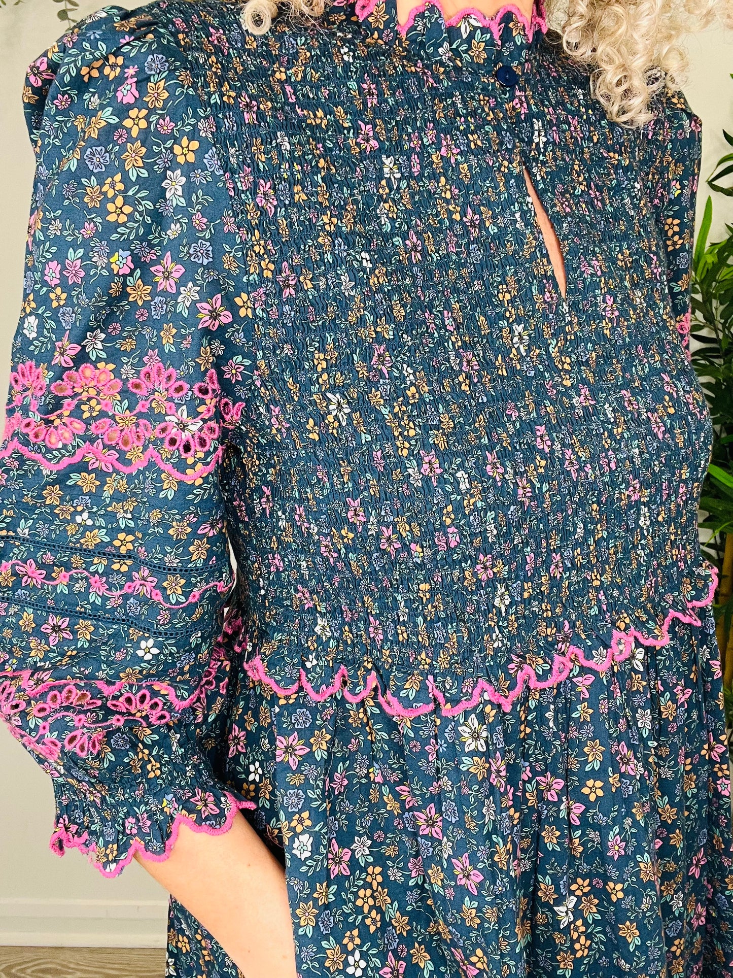 Floral Tiered Dress - Size 3