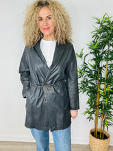 Load image into Gallery viewer, Leather Coat - Size S
