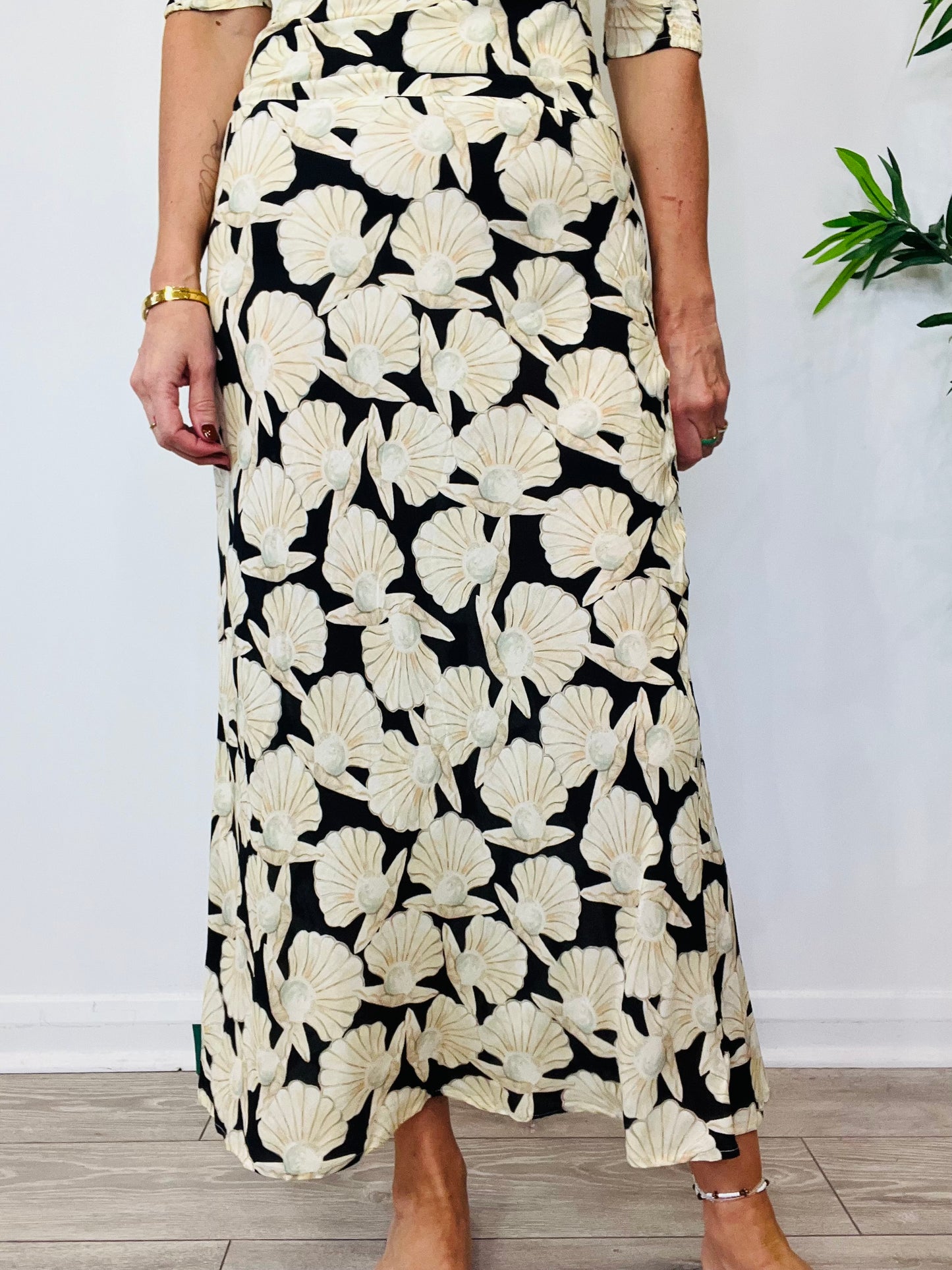 Shell Print Lucile Dress - Size XS