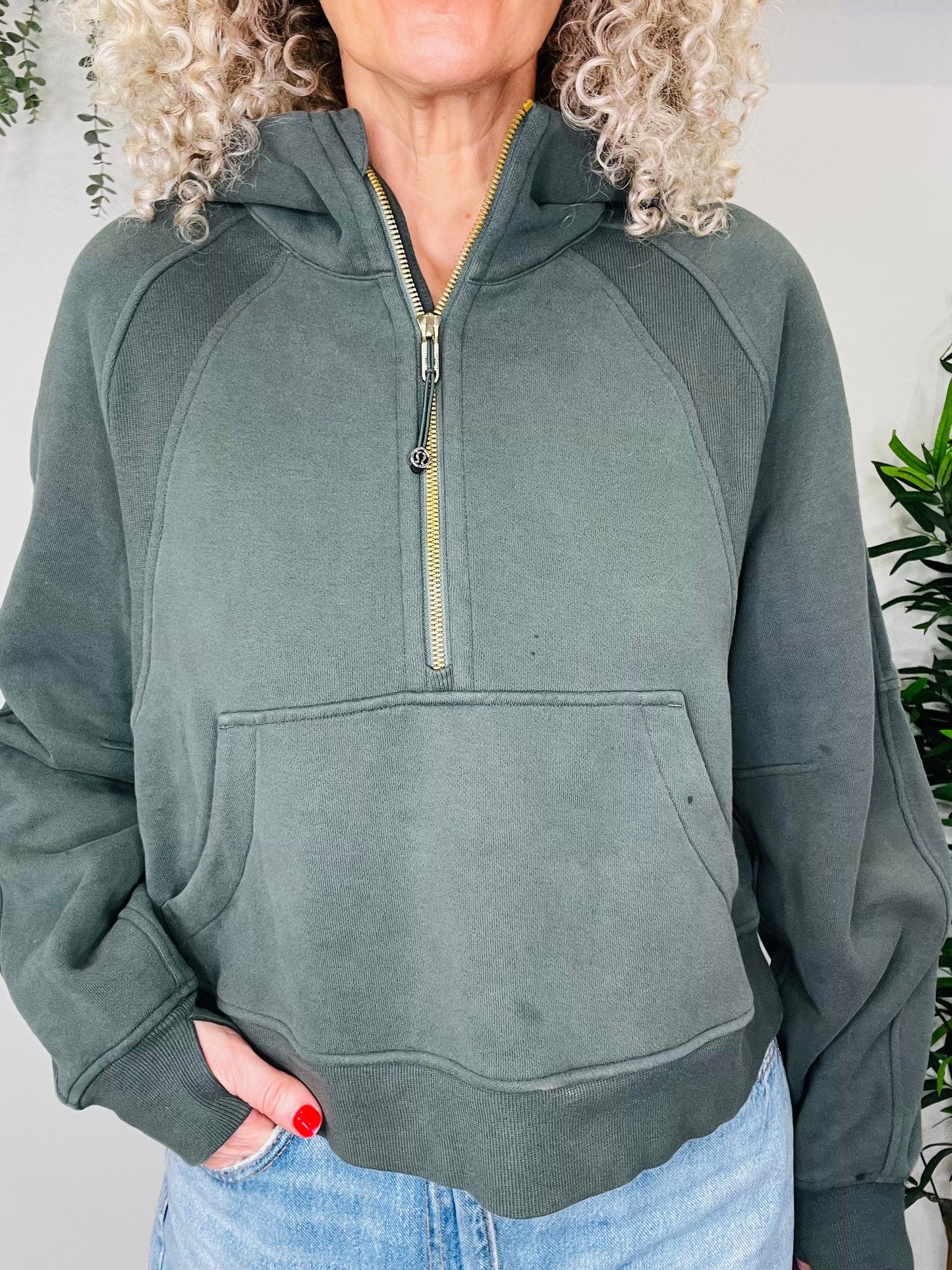 3/4 Zip Hoodie - Size M/L