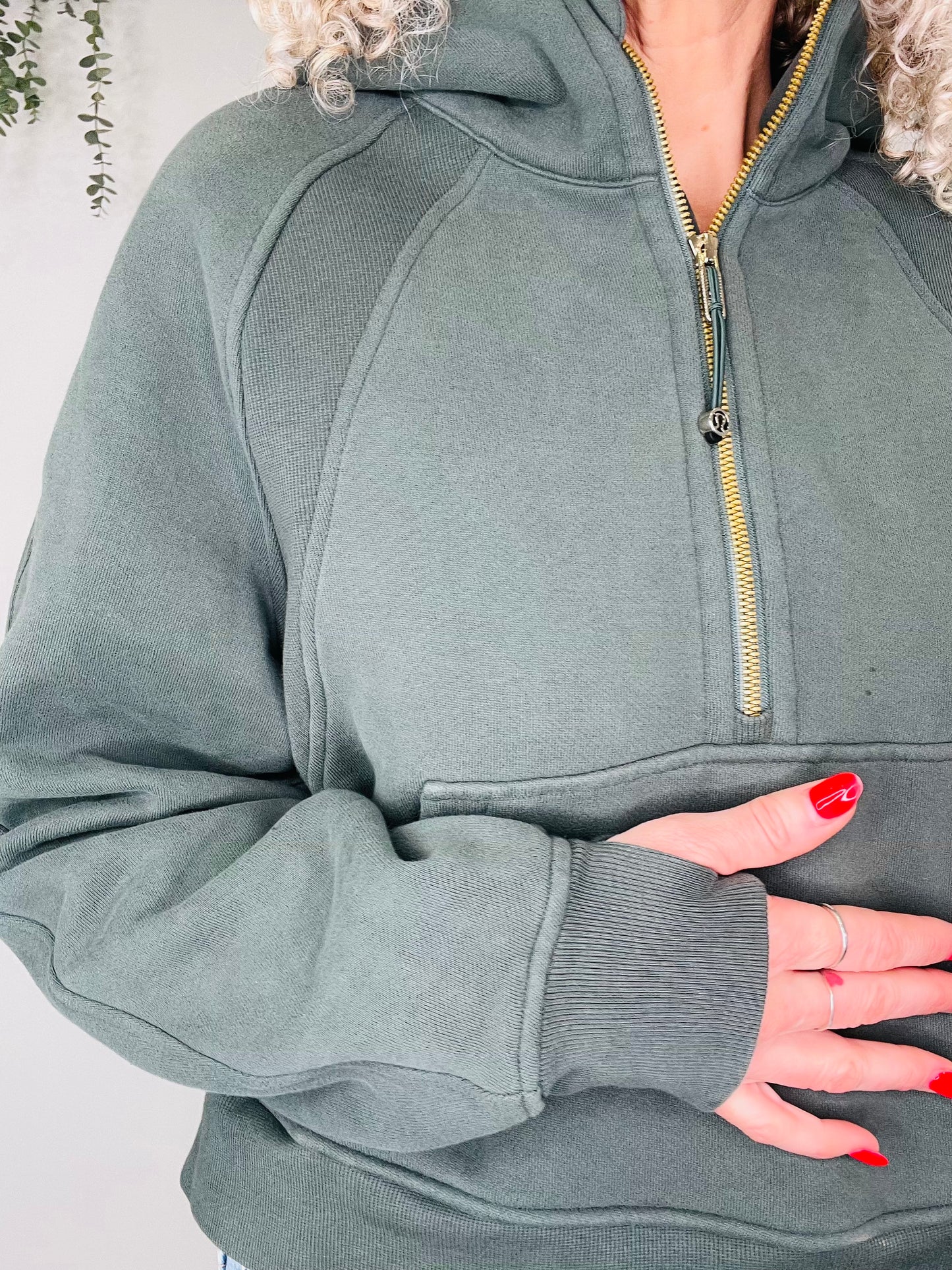 3/4 Zip Hoodie - Size M/L