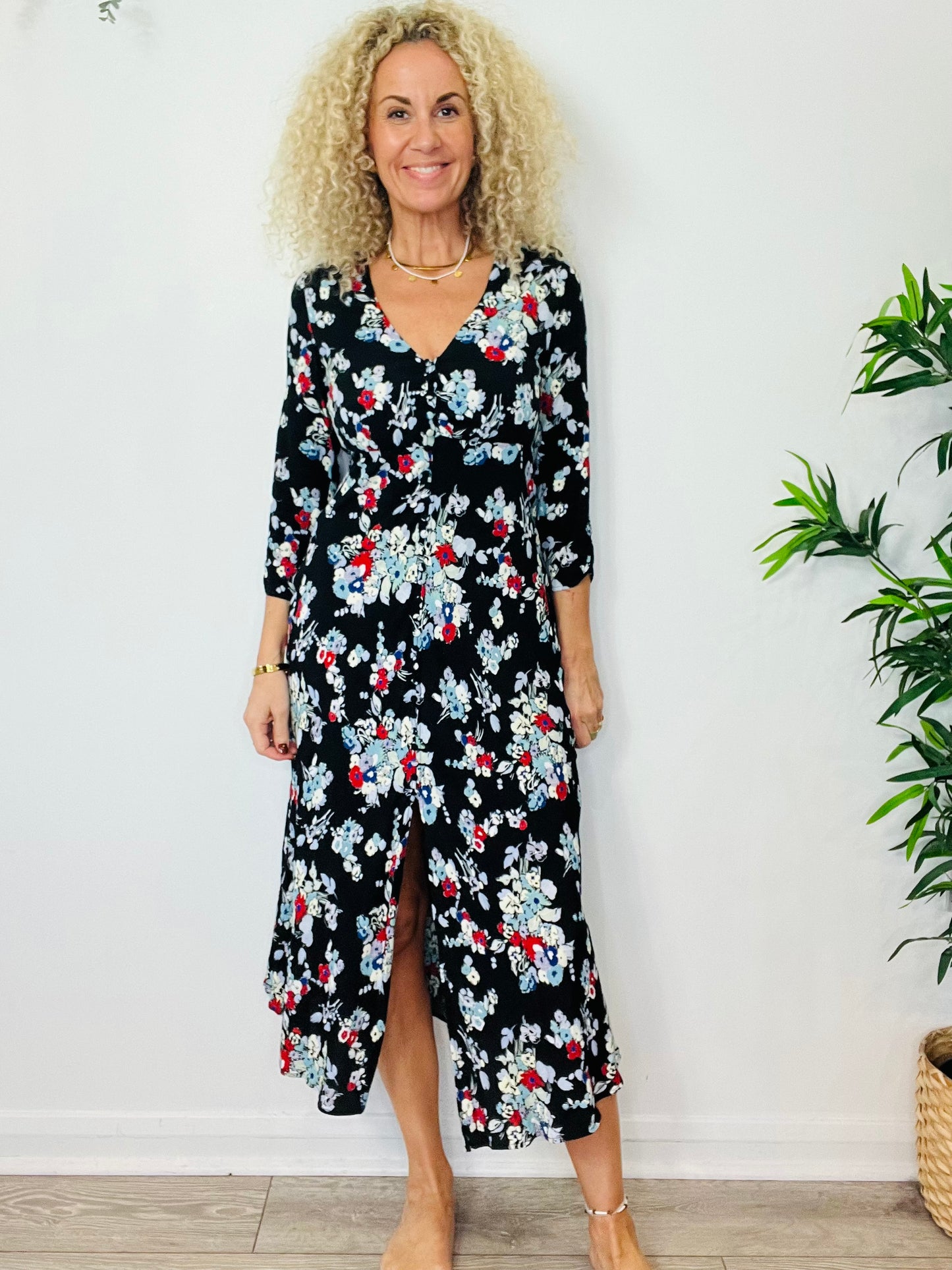 Floral Katie Dress - Size S