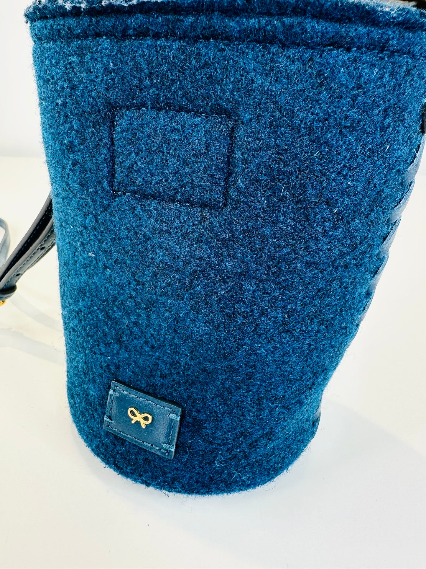 Mini Felt Eyes Crossbody Bag