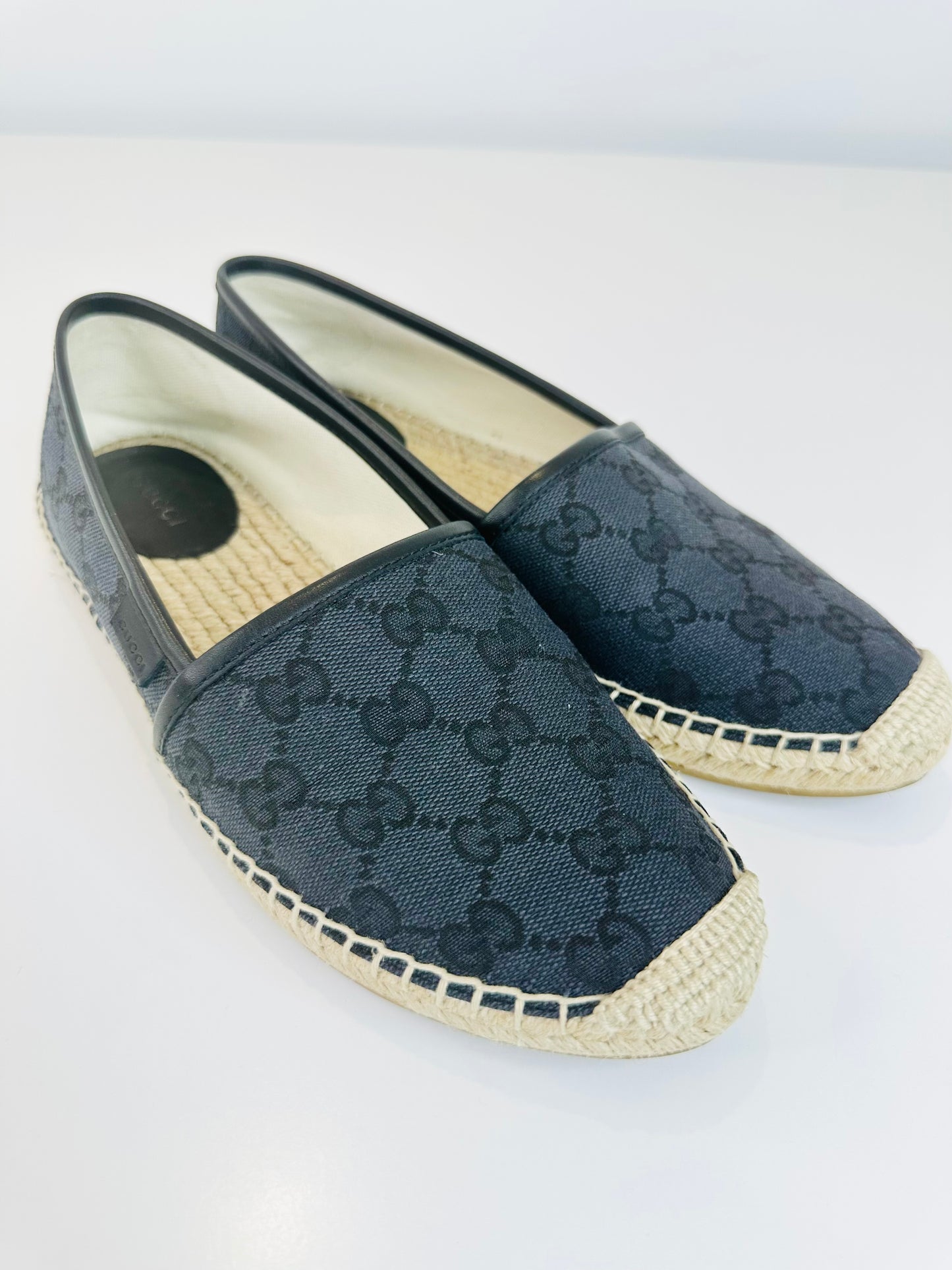 GG Canvas Espadrilles - Size 38