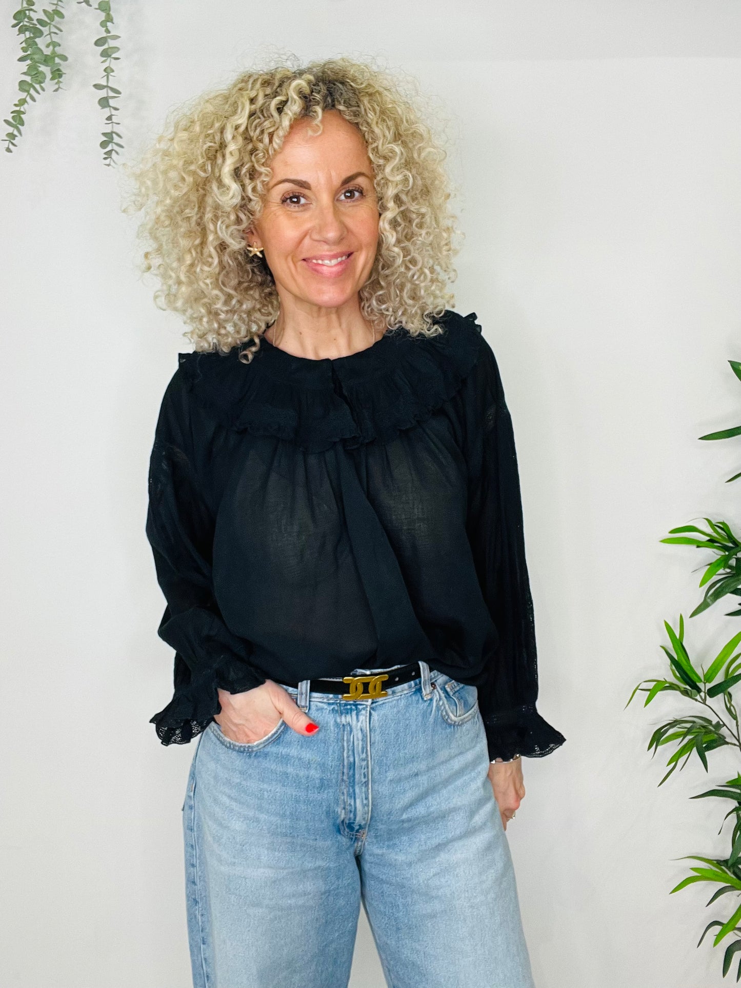 Cotton Blouse - Size S