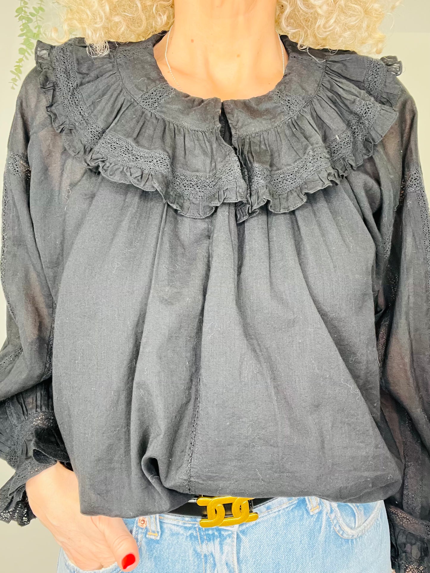 Cotton Blouse - Size S