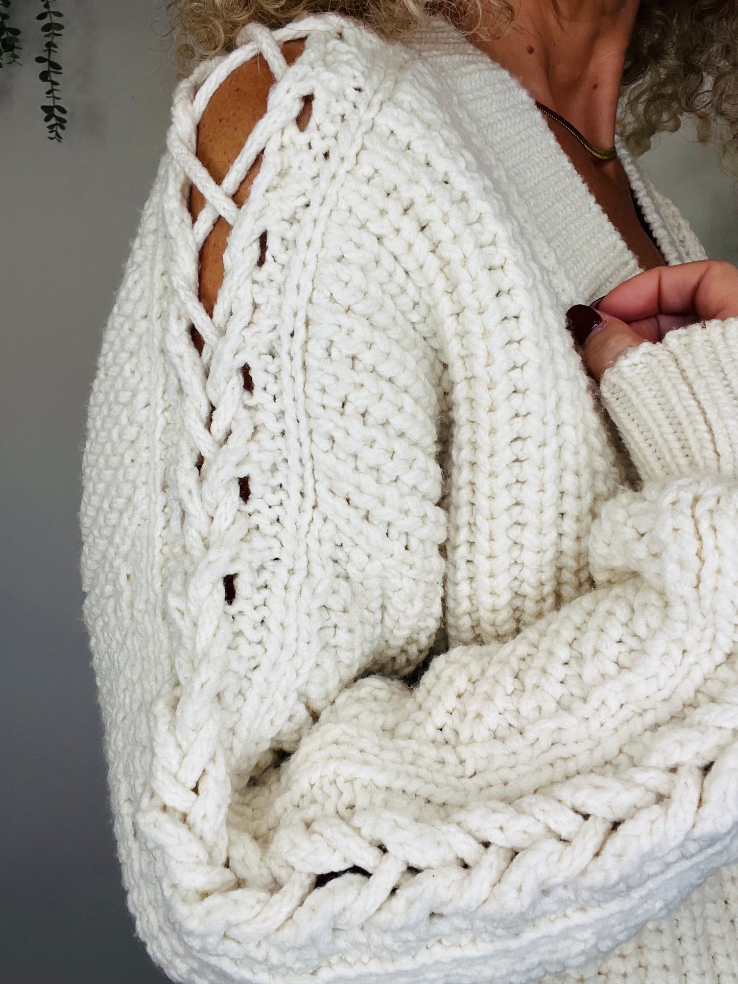 Chunky Knit Jumper - Size M