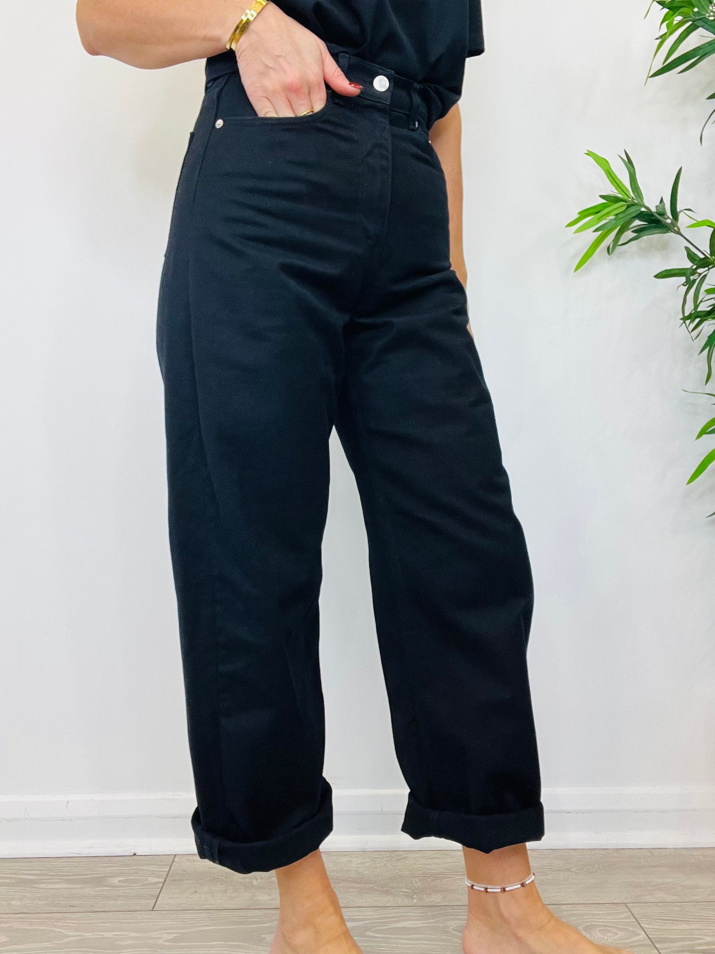 Wide Leg Jeans - Size 27