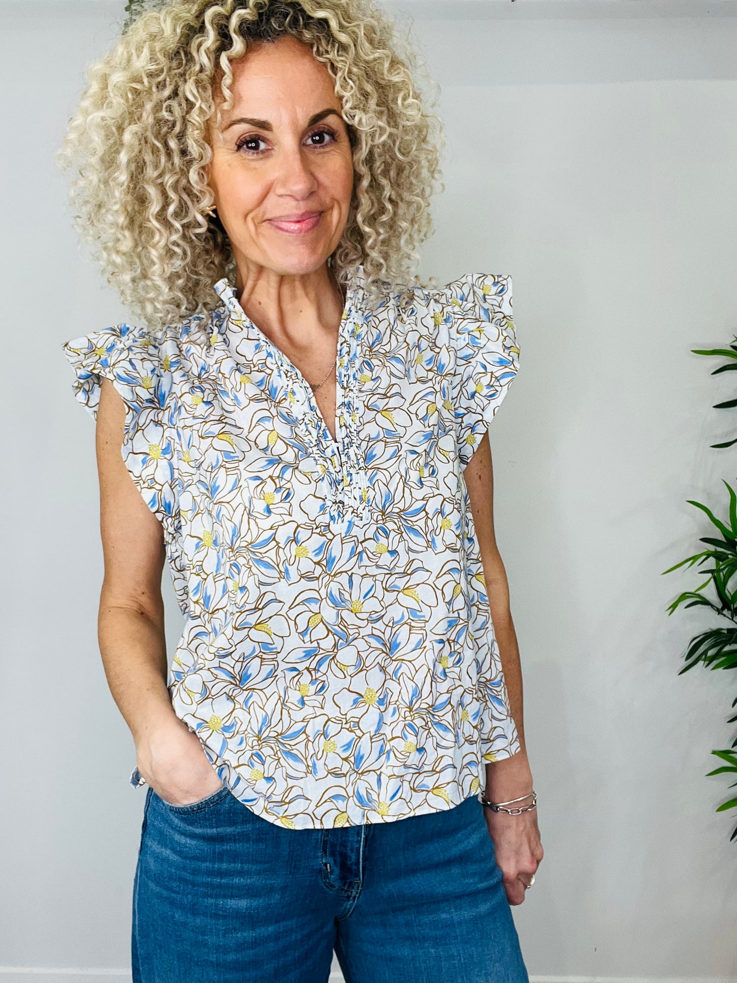 Floral Top - Size 12