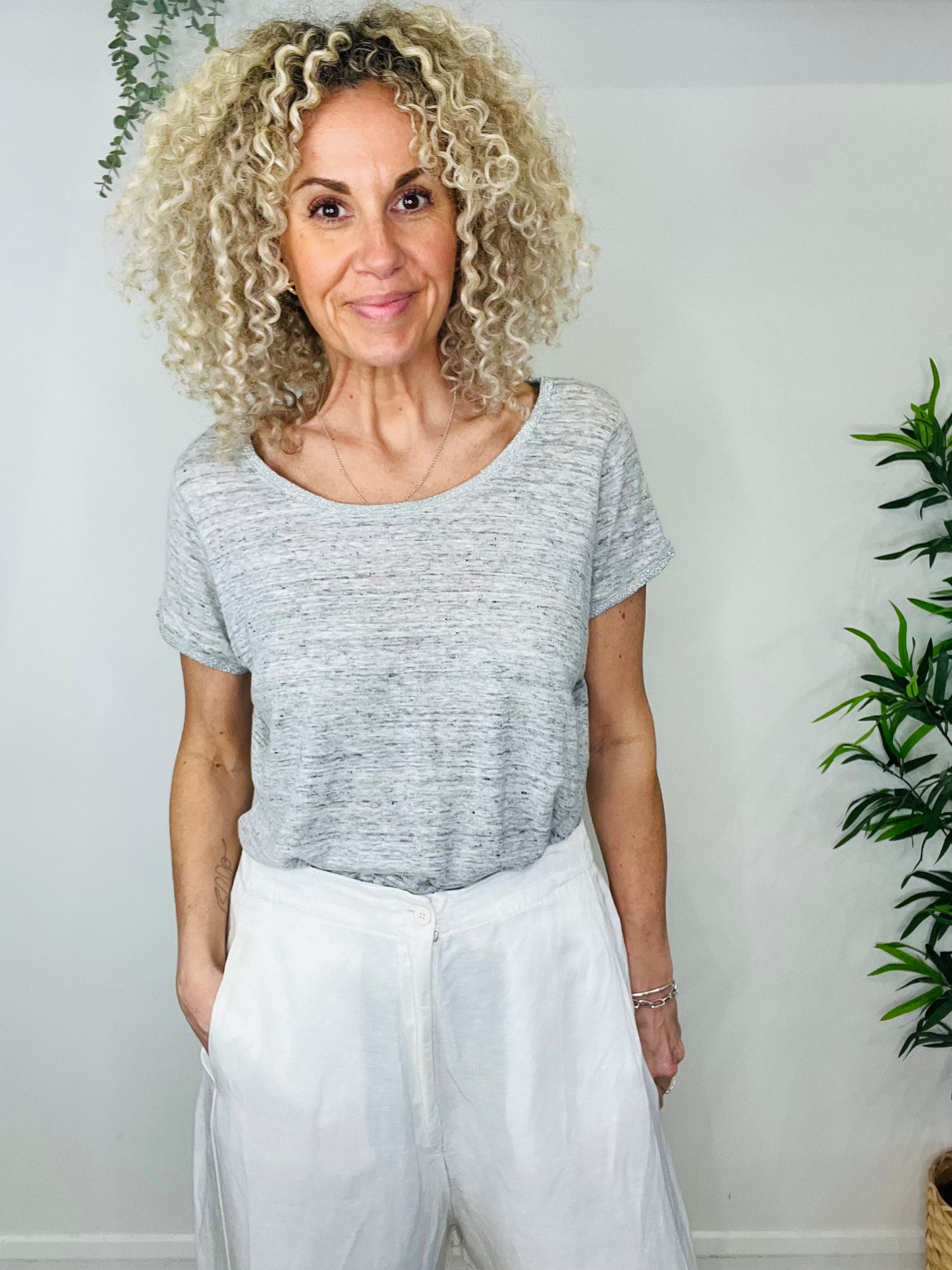 Linen Tee - Size 3