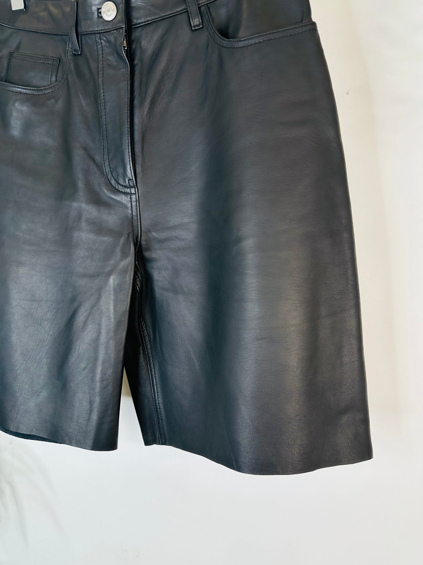 Leather Shorts - Size S
