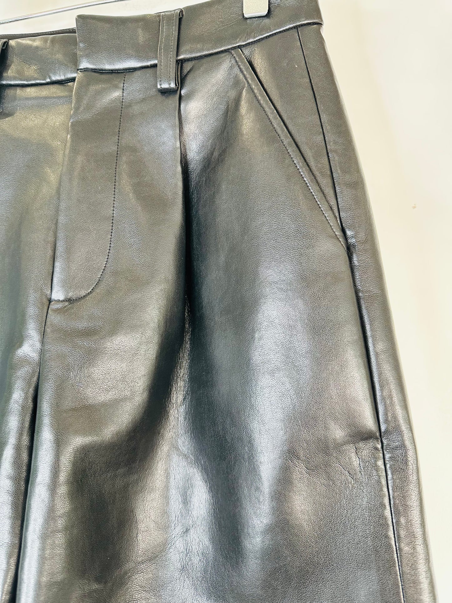 Leather Shorts - Size 4