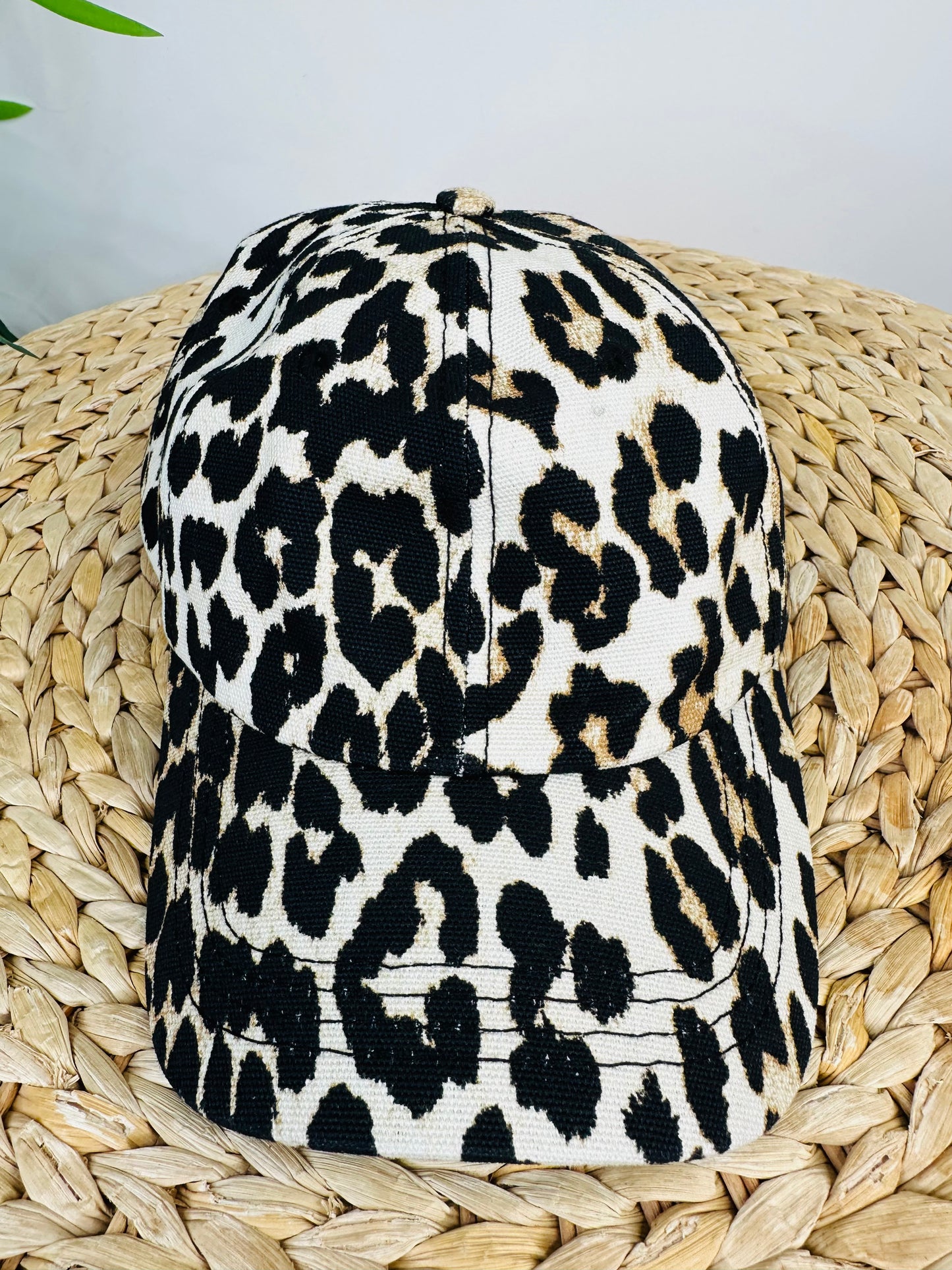 Leopard Print Cap