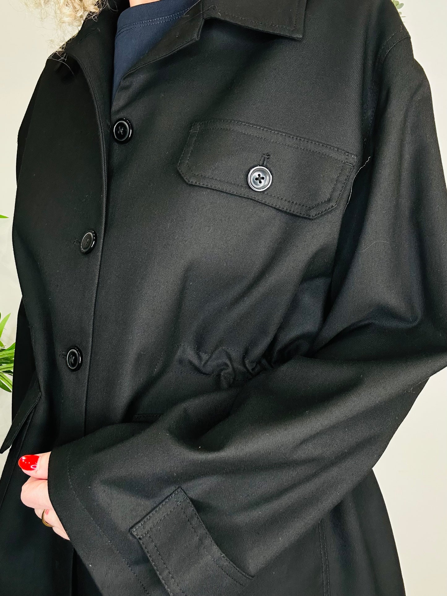 Drawstring Waist Jacket - Size M