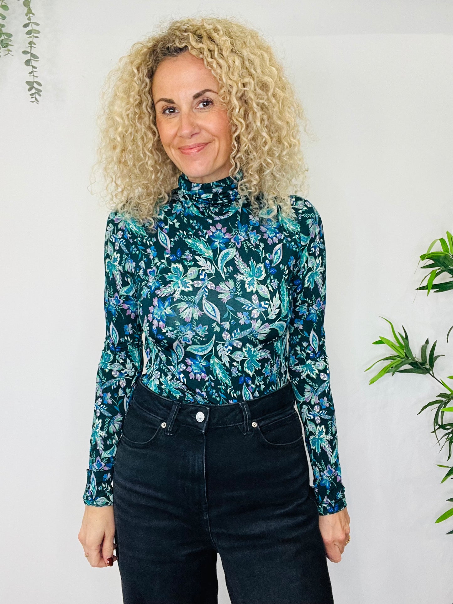 Paisley Jewel Top - Size 38