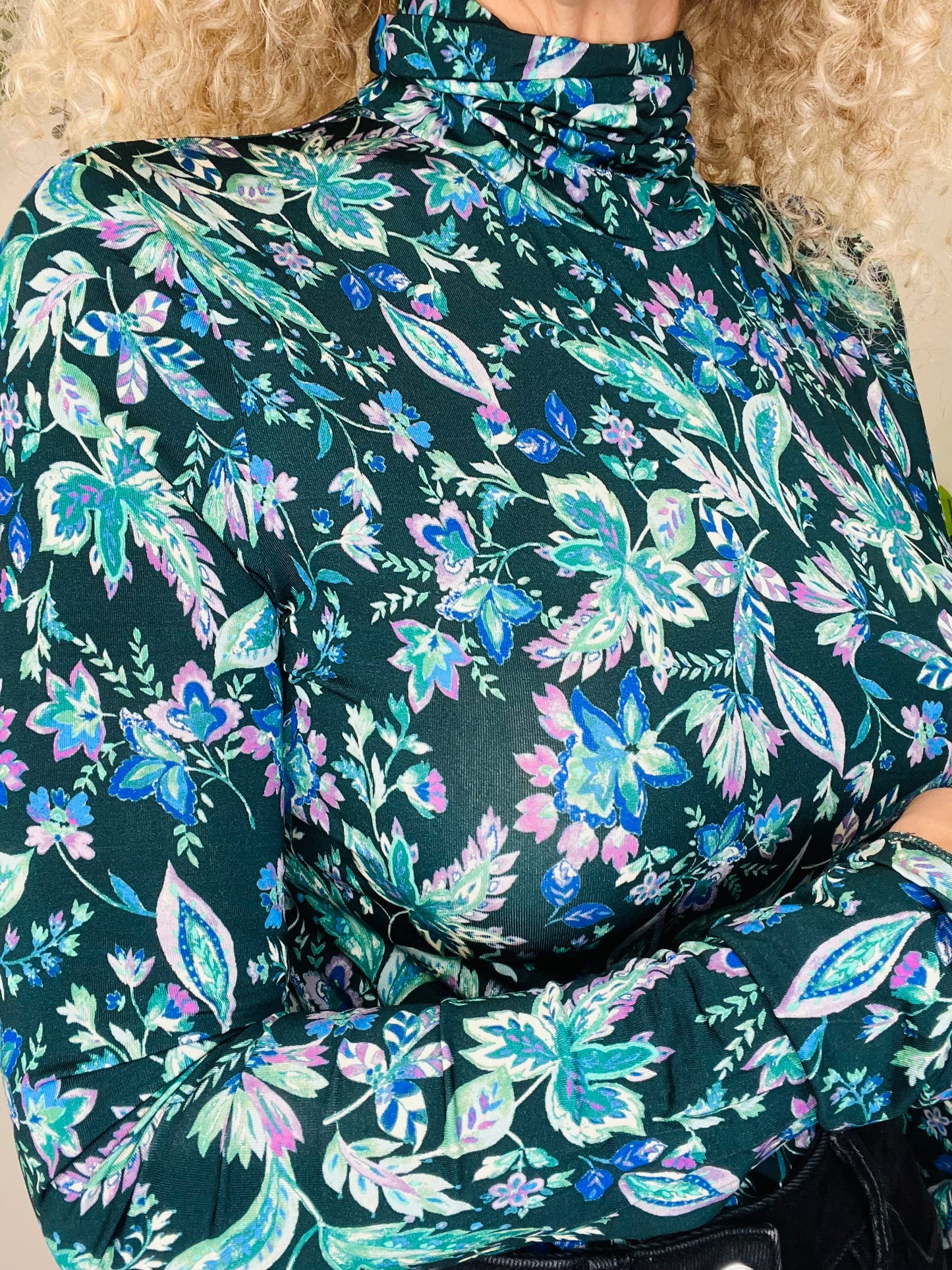 Paisley Jewel Top - Size 38